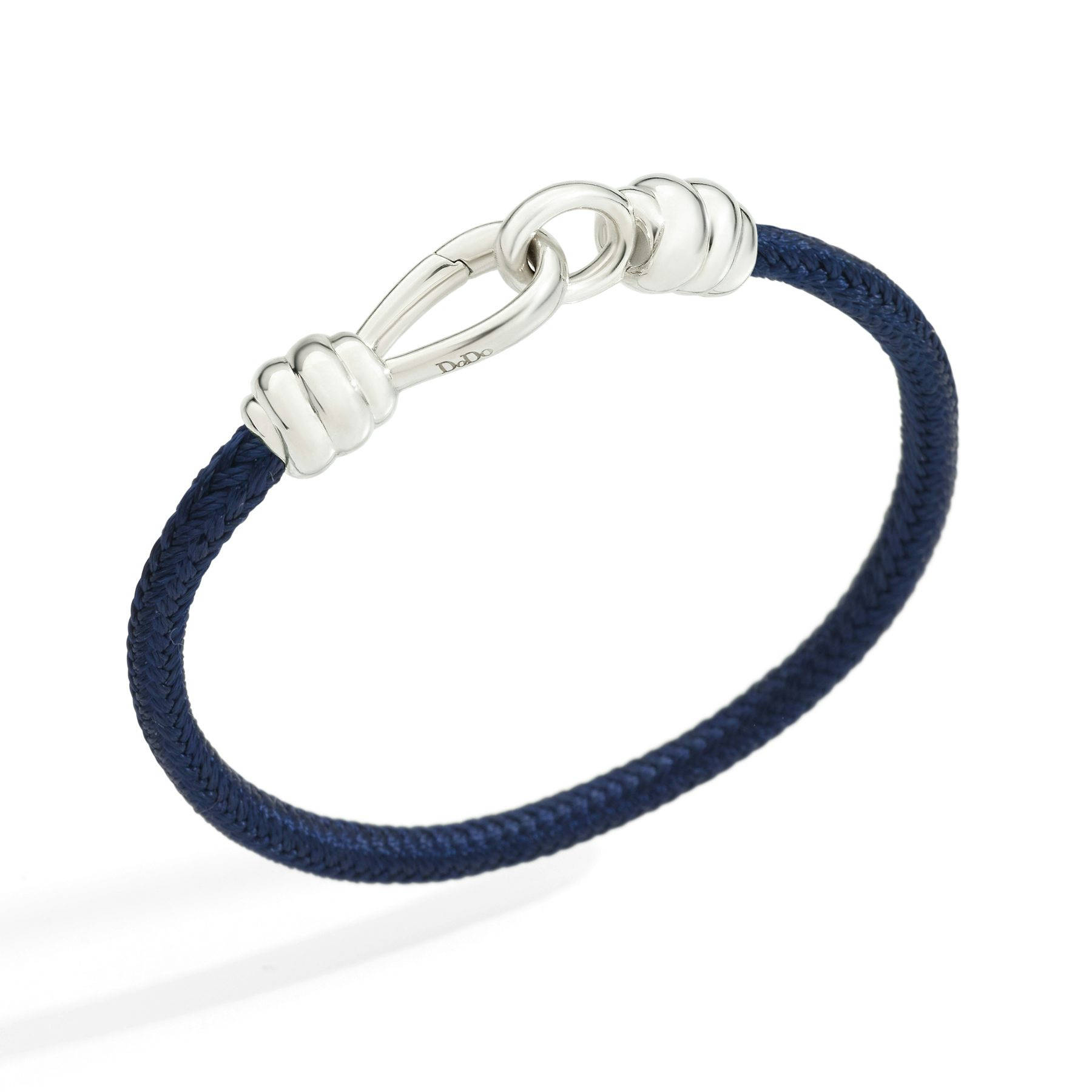 SILVER & CORD NODO BRACELET - 1