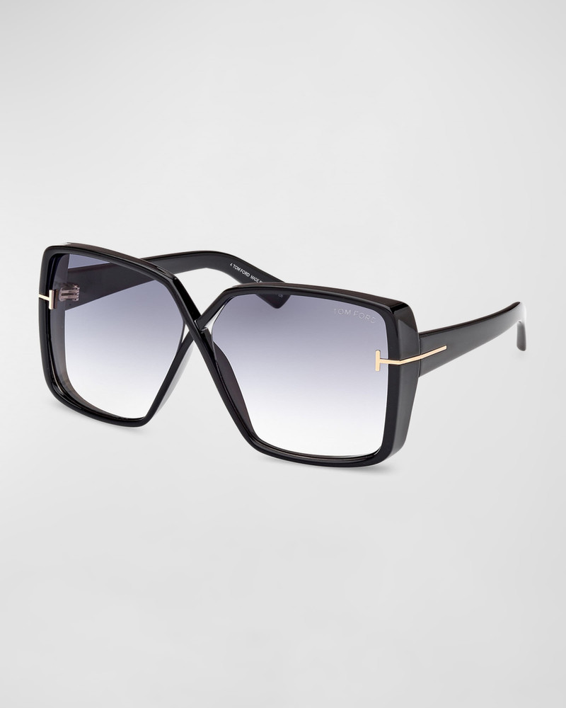 Yvonne Acetate Butterfly Sunglasses 1