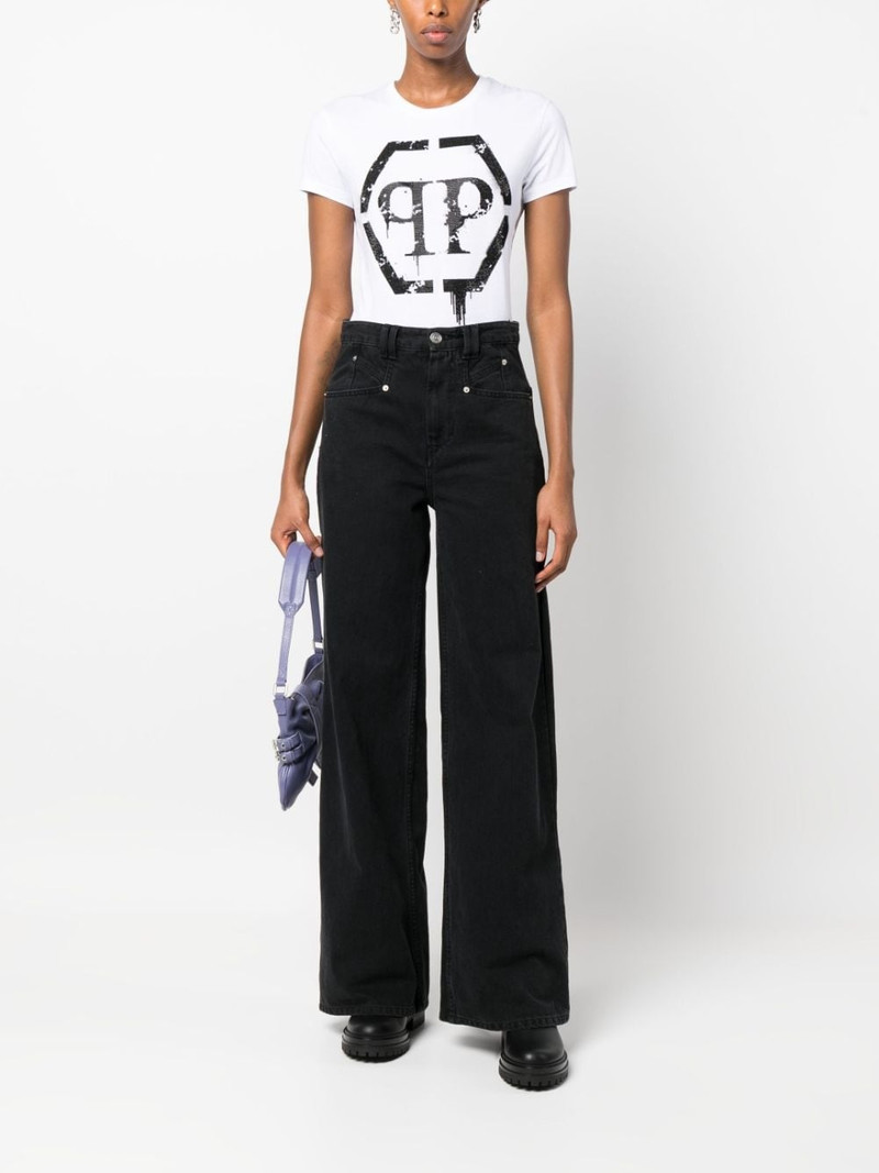 PHILIPP PLEIN Sexy Pure Fit Hexagon T-shirt outlook