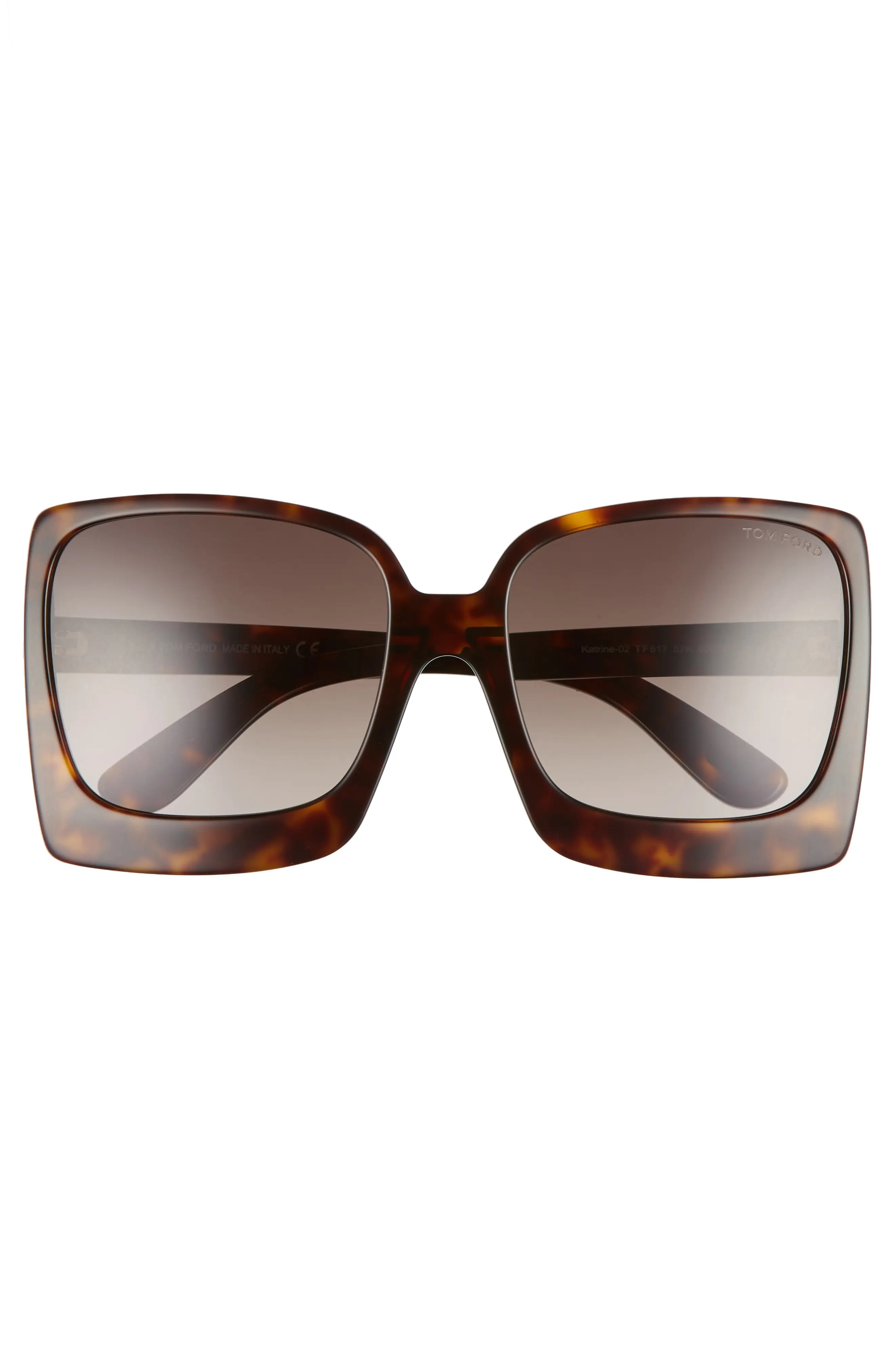 Katrine 60mm Sunglasses in Dark Havana/Gradient Roviex - 3