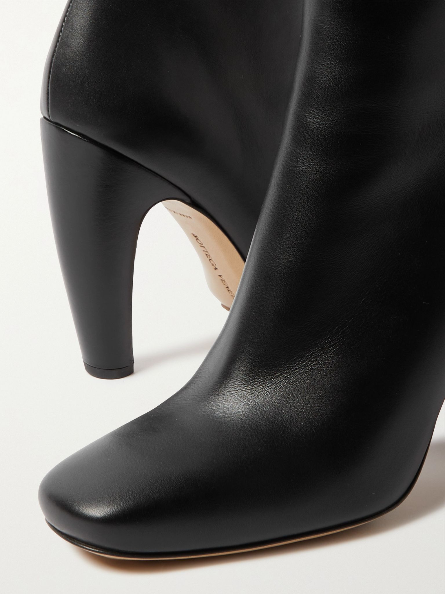Canalazzo leather ankle boots Black - 4
