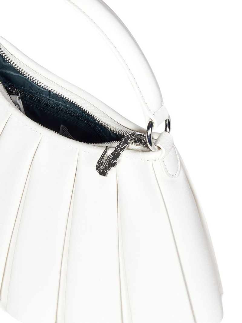 Lenglen pleated leather shoulder bag 4