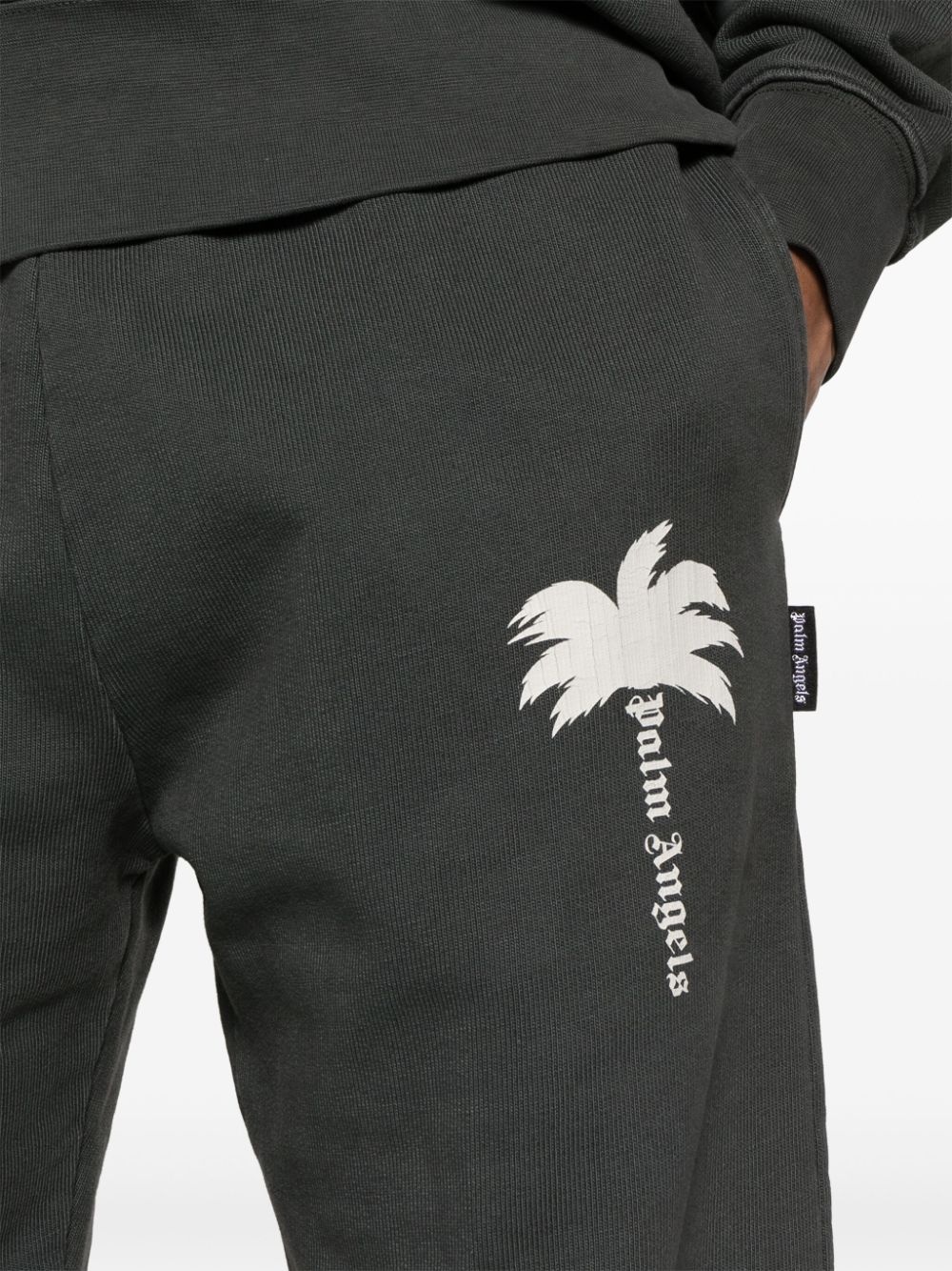 The Palm cotton track trousers - 5