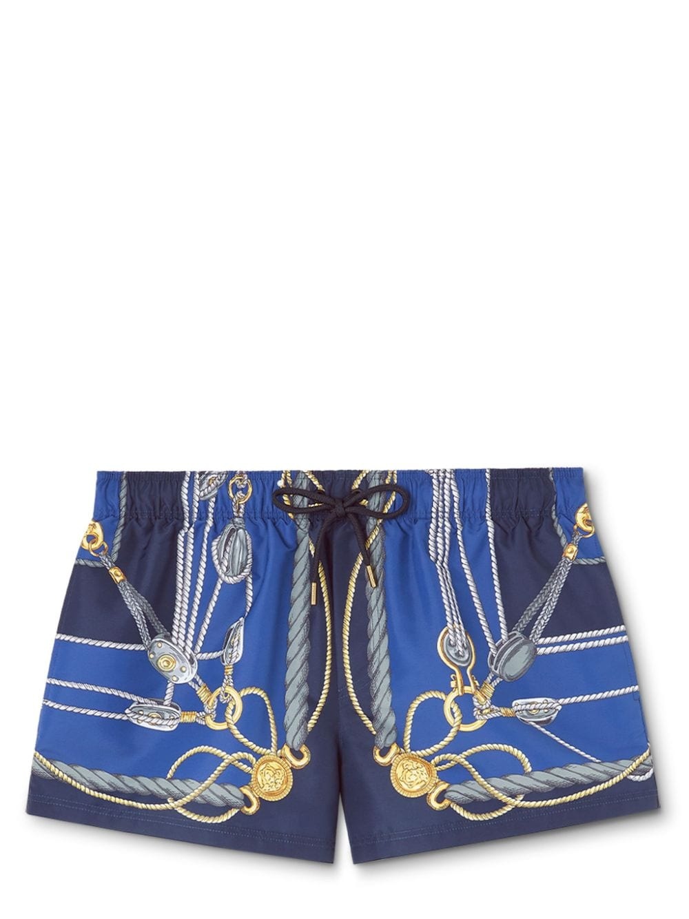 Nautical graphic-print swim shorts - 1