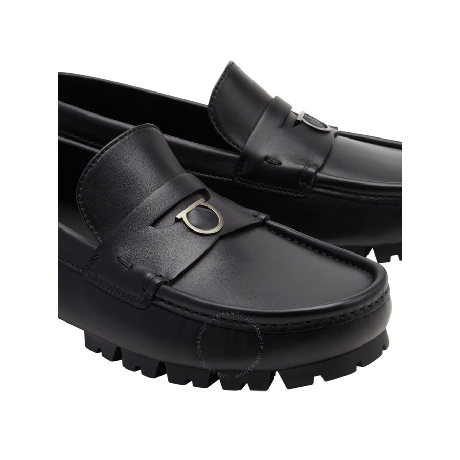 Ferragamo Driver Loafers with Gancini Ornament - 3