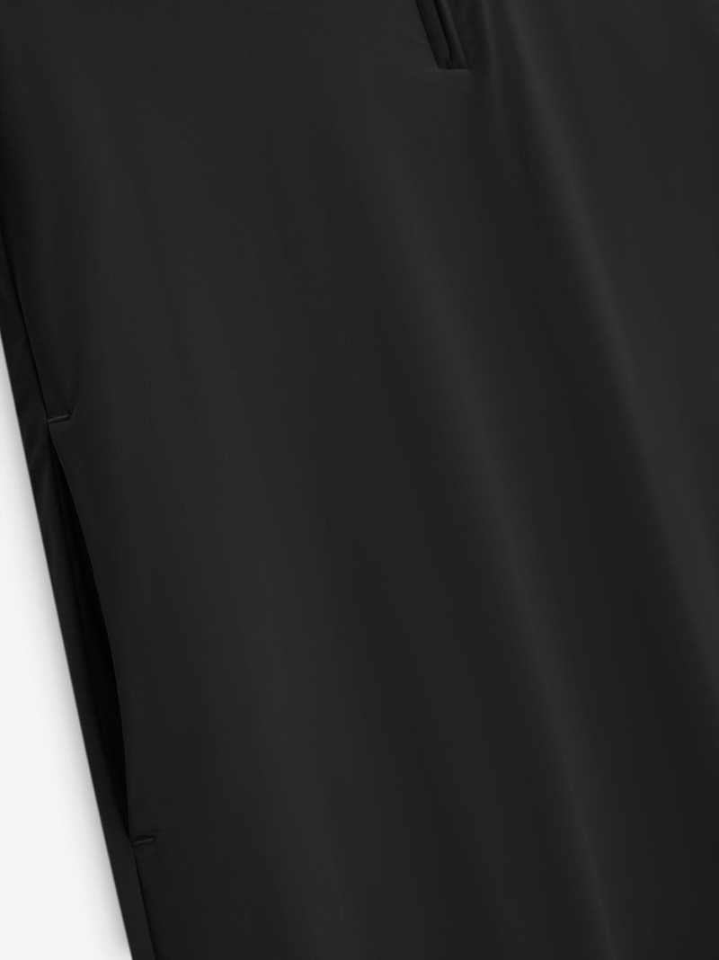 Womens Nylon Fleece Mockneck Sweater Dress 4