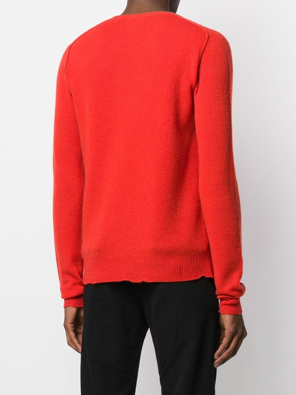 crewneck cashmere jumper - 4