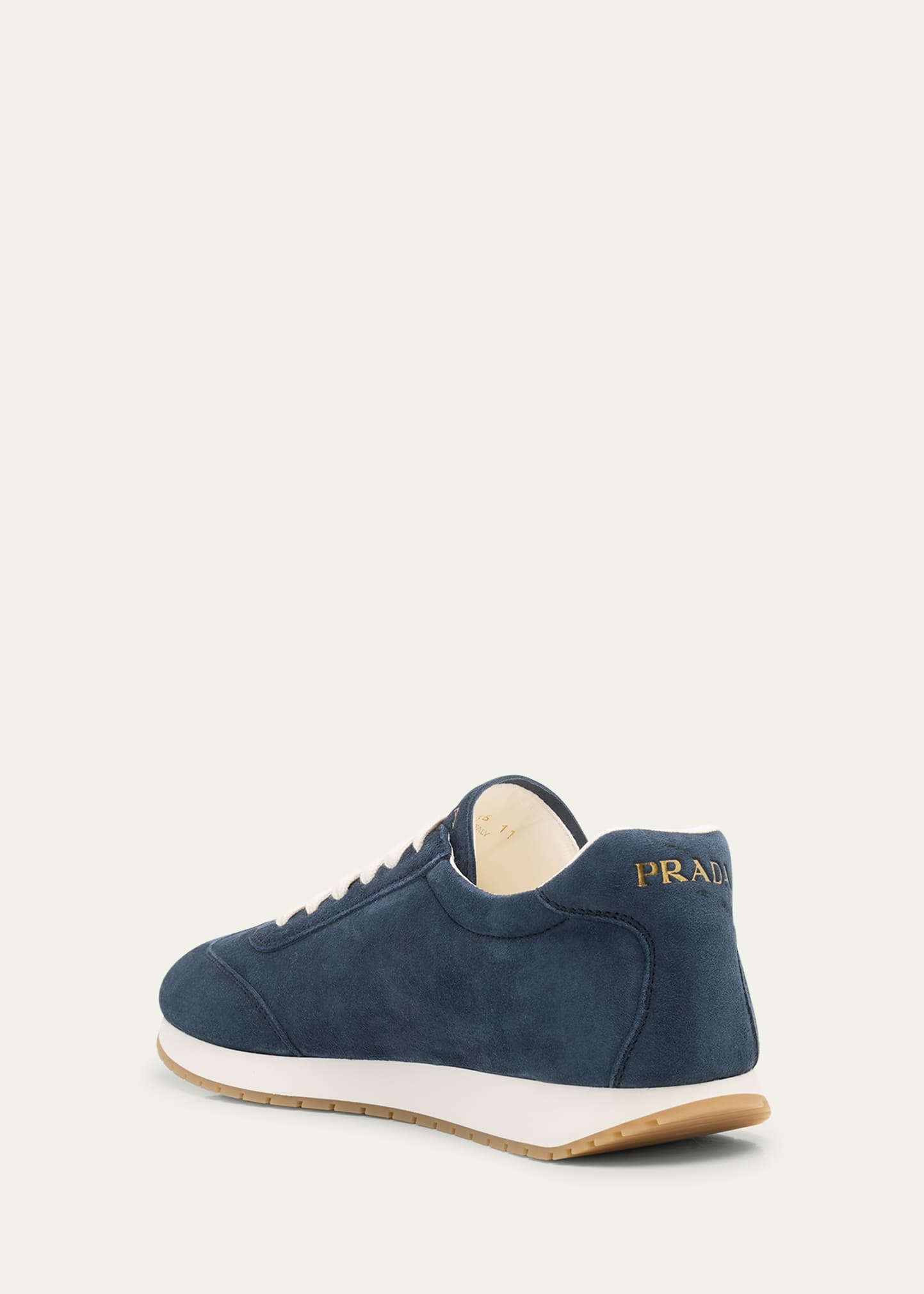 Men's Rank Suede T-Toe Retro Runner Sneakers - 4