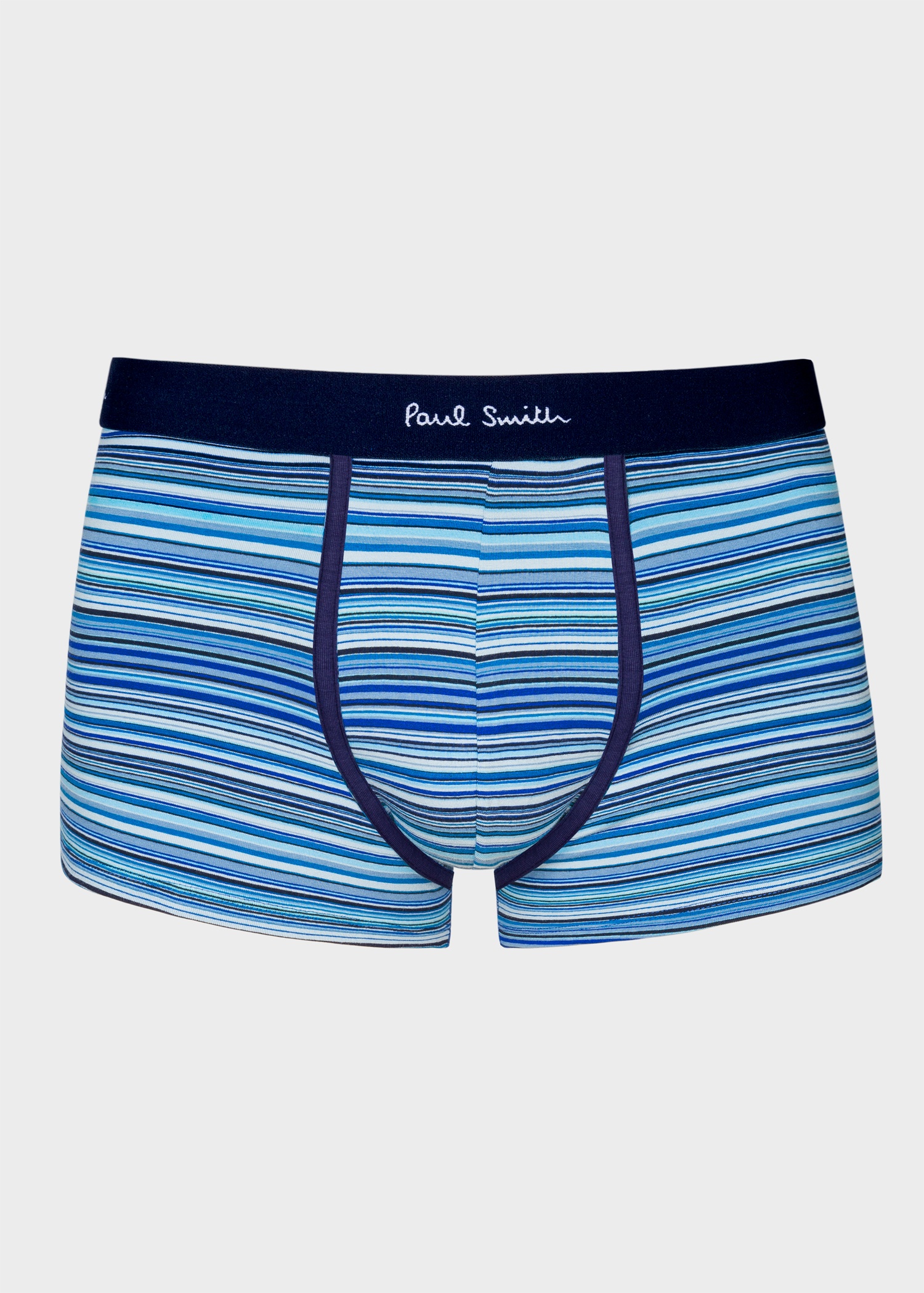 'Signature Stripe' and Plain Boxer Briefs Five Pack - 3