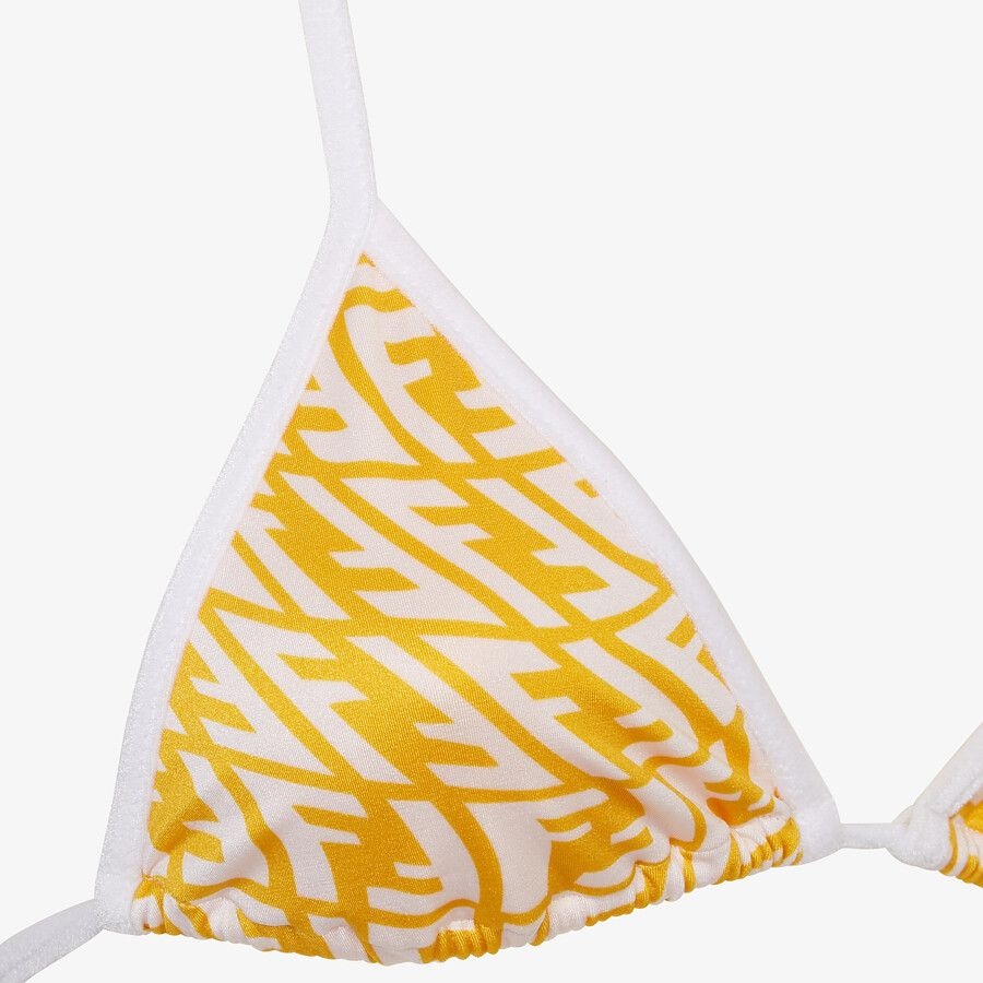 Yellow Lycra® bikini - 3