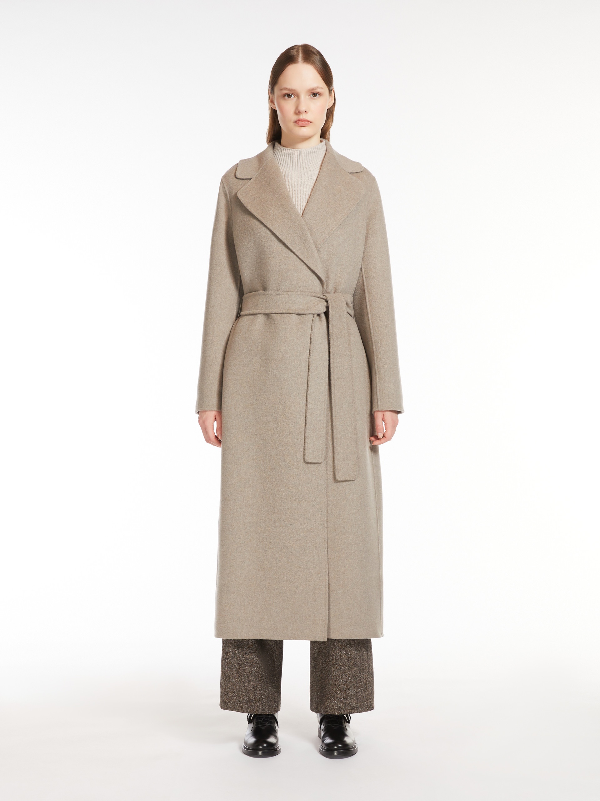 POLDO Wool coat with belt - 3