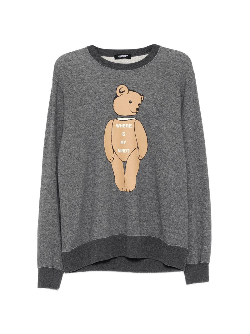 bear print sweatshirt 1