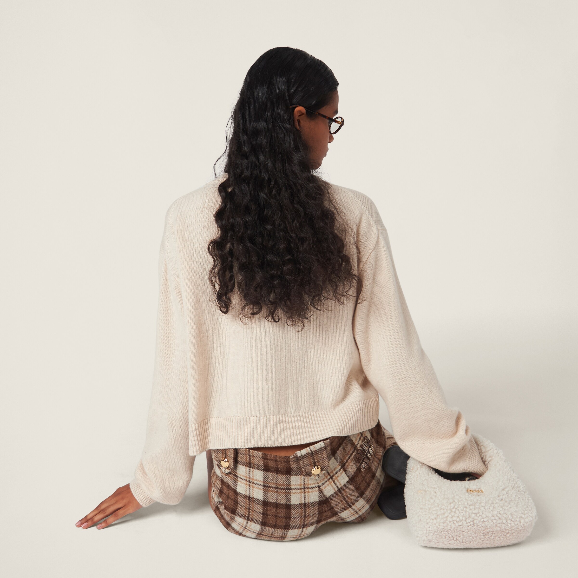 Cashmere and silk knit cardigan - 2