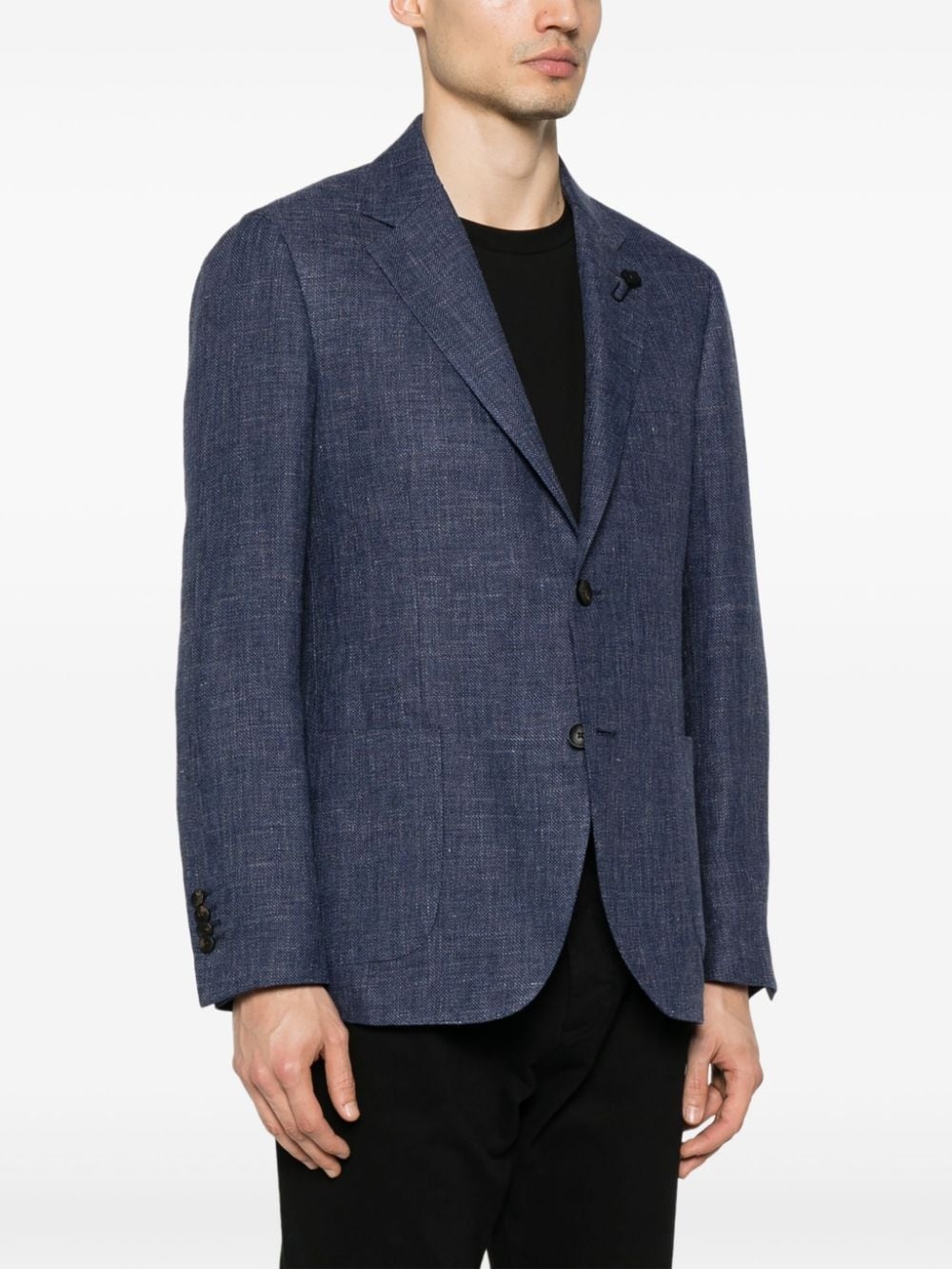 single-breasted blazer - 3