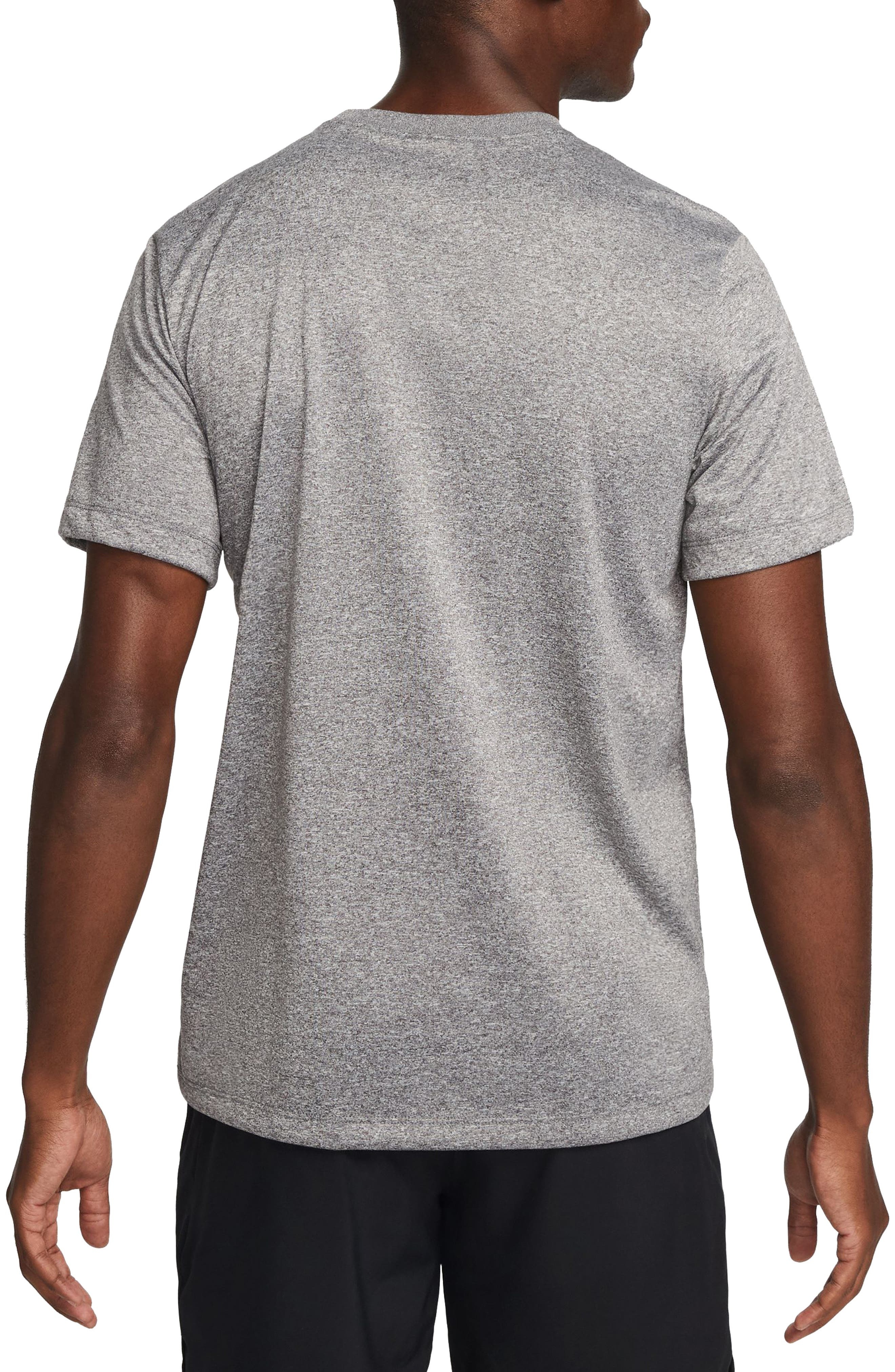 Nike Dri-FIT Legend T-Shirt in Midnight Fog/Pure/Htr/Black at Nordstrom - 2