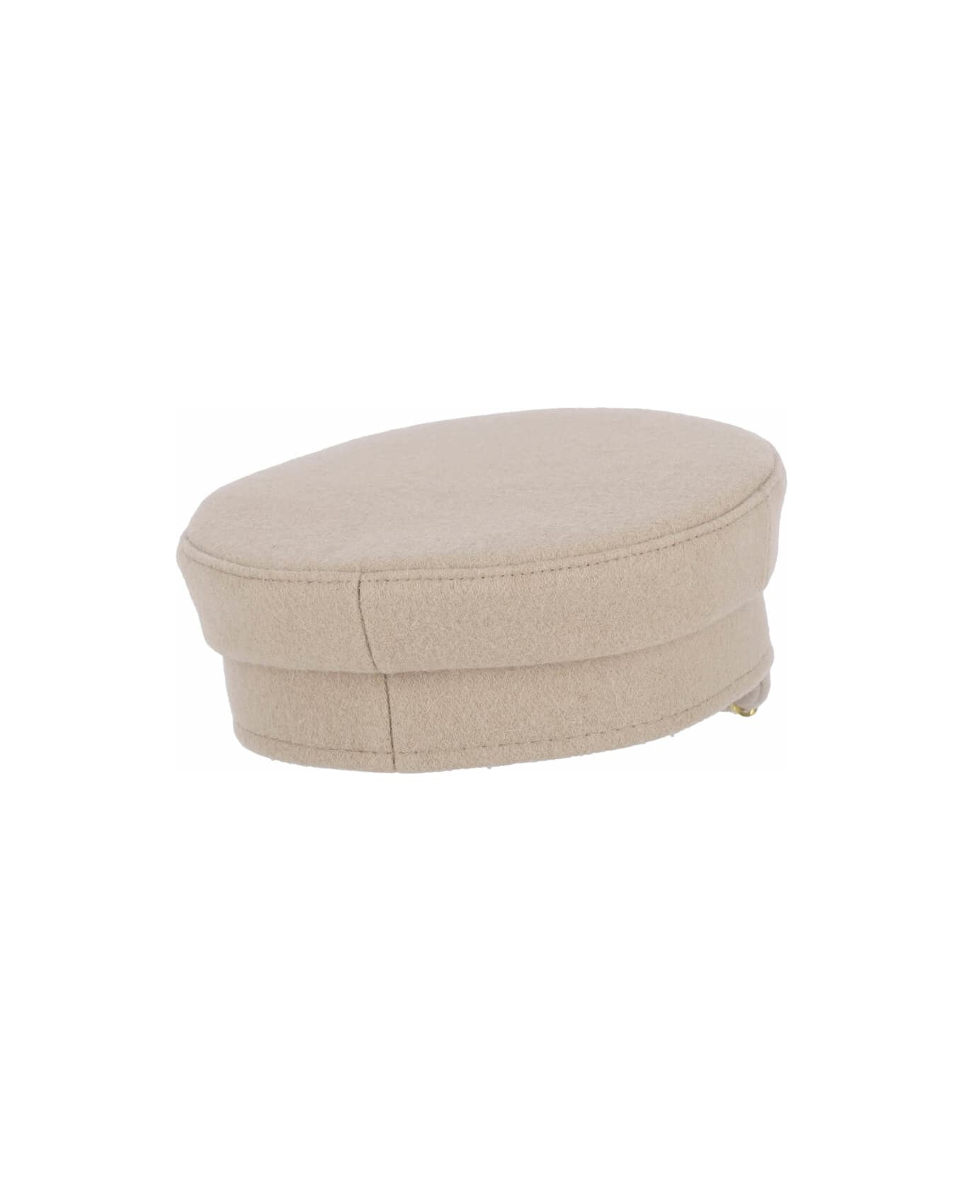 'baker Boy' Wool Blend Hat - 2