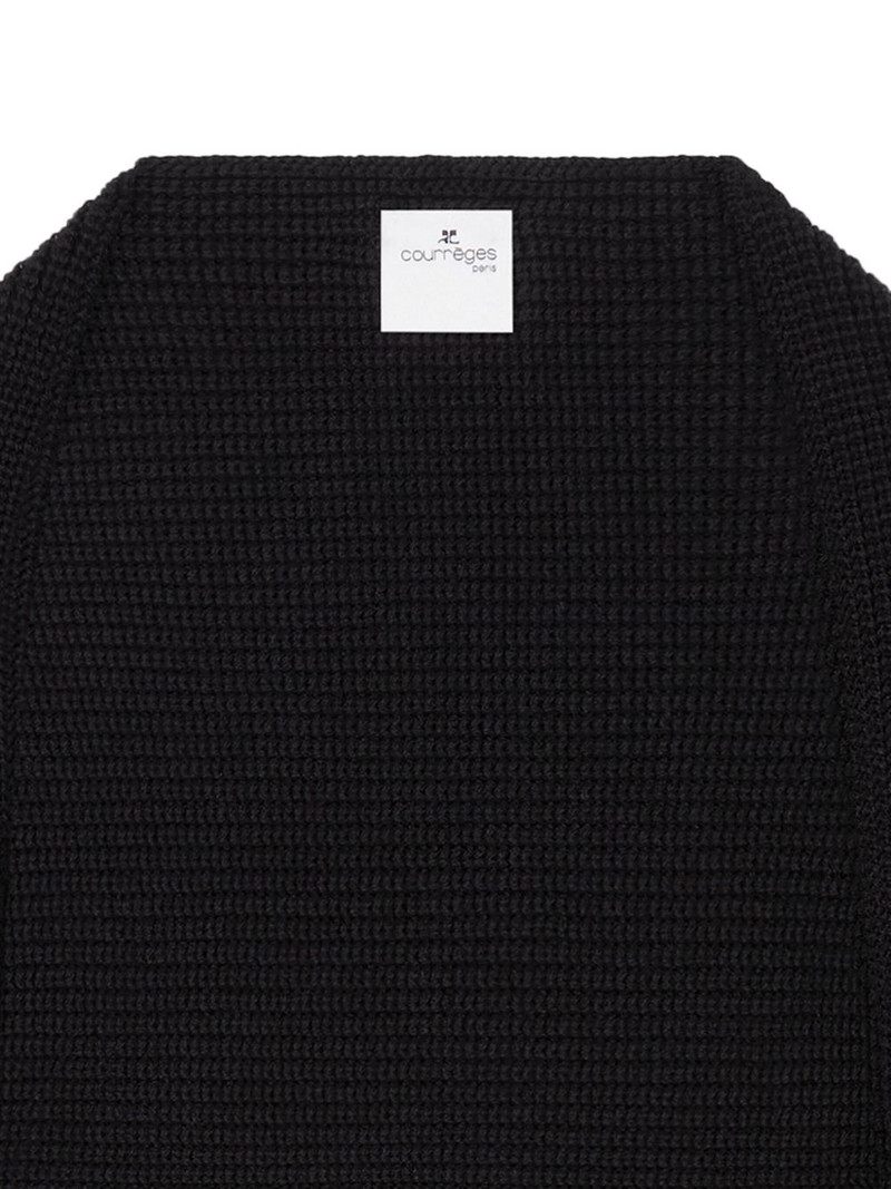 courrèges wool shoulder cover up outlook