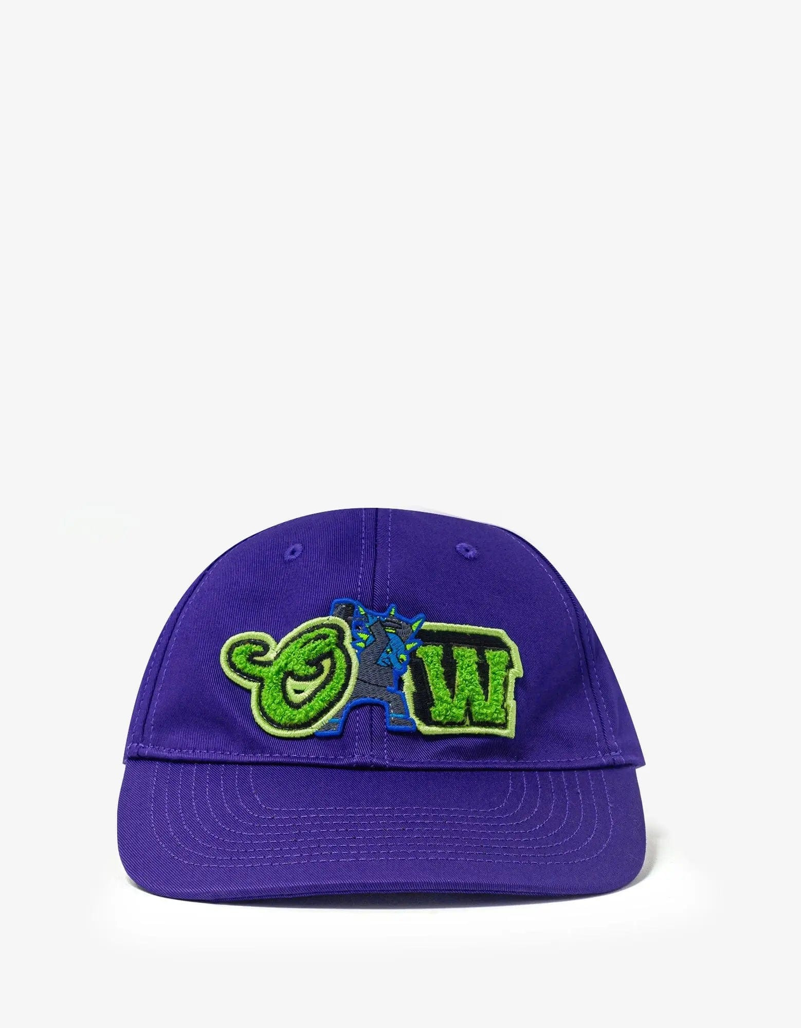 Off-White Purple Varsity Baseball Cap - 2