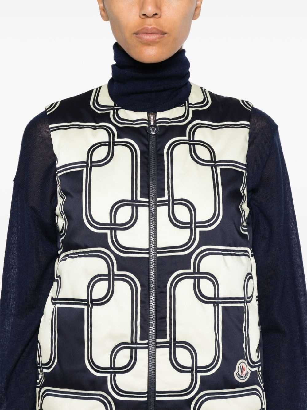 Fedra Chain-print vest - 5