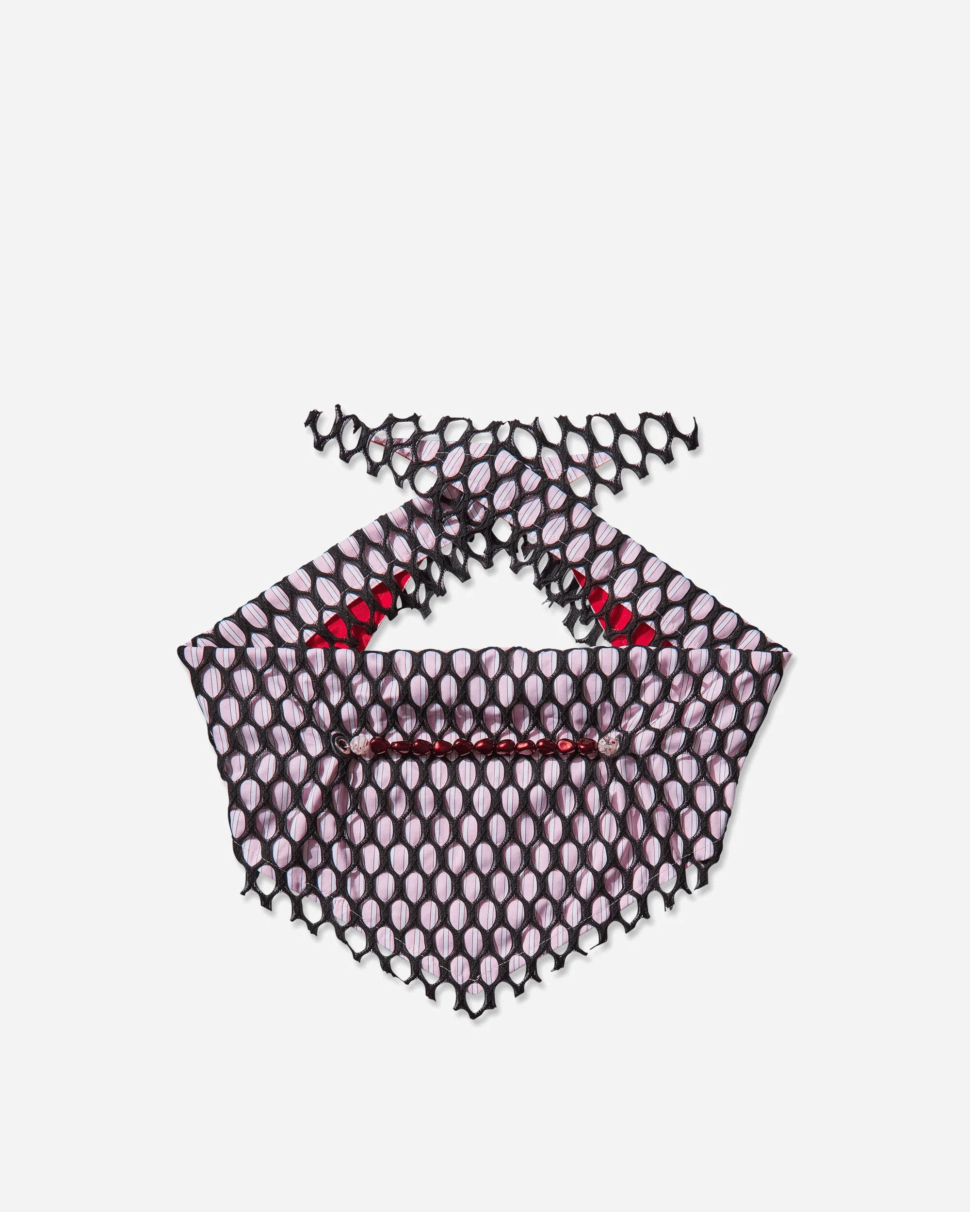 Women's Armantrout Pearl Necklace Pink Stripe / Red Pearl - 1