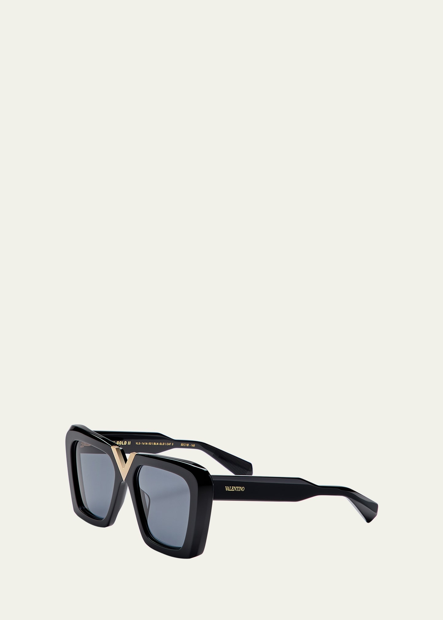 V-Gold II Acetate Butterfly Sunglasses - 2
