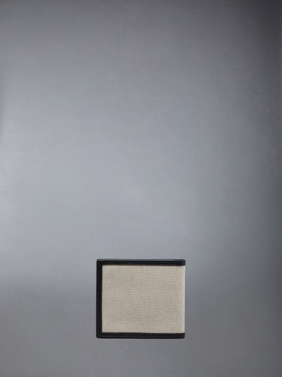 Thom Browne bi-fold canvas wallet outlook
