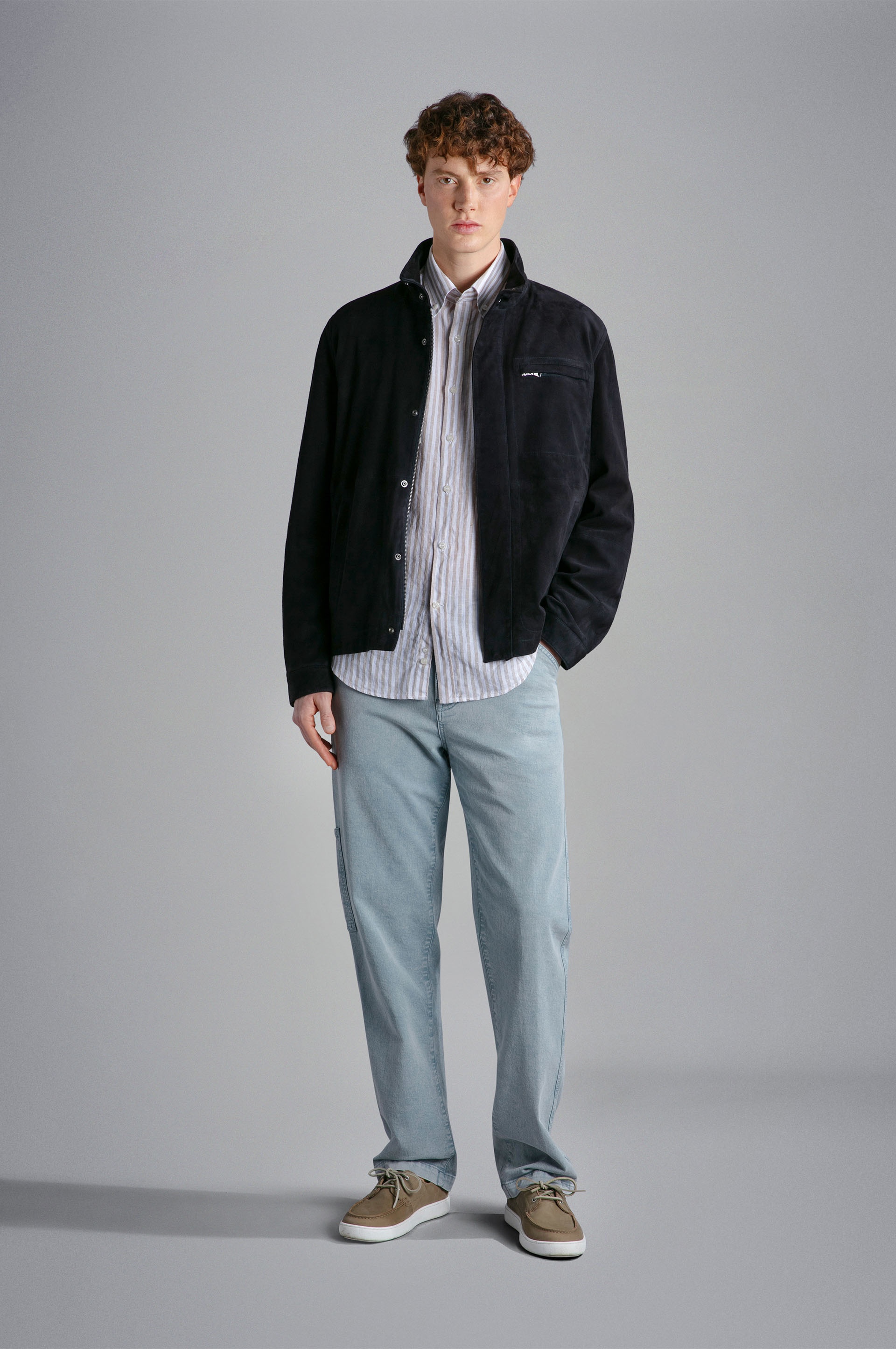 AQUALEATHER SUEDE BLOUSON - 2