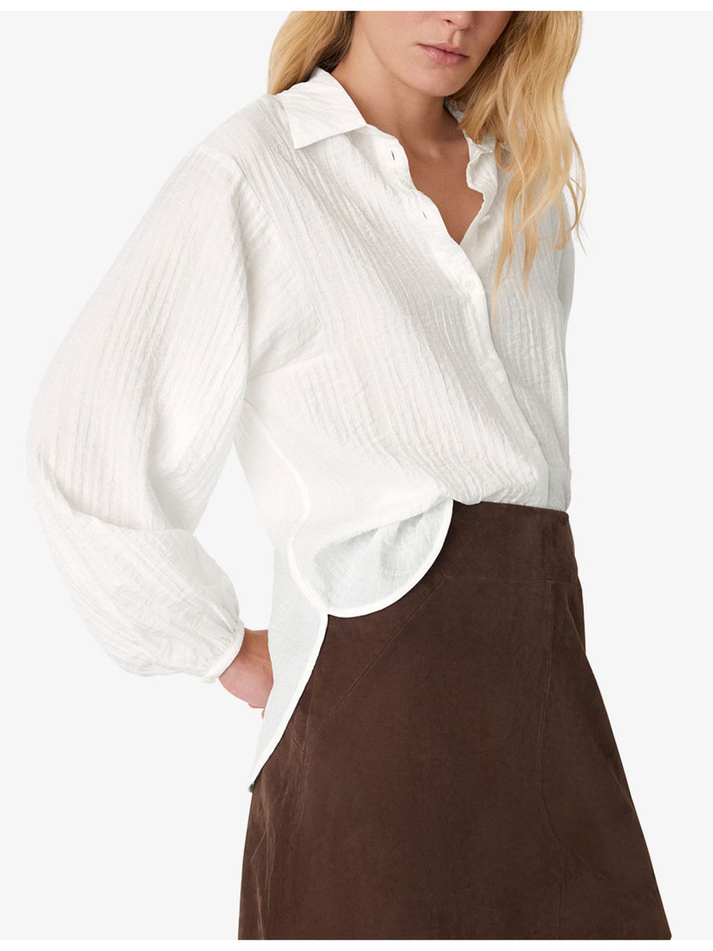 Relaxed-Fit Textured Woven Shirt 3