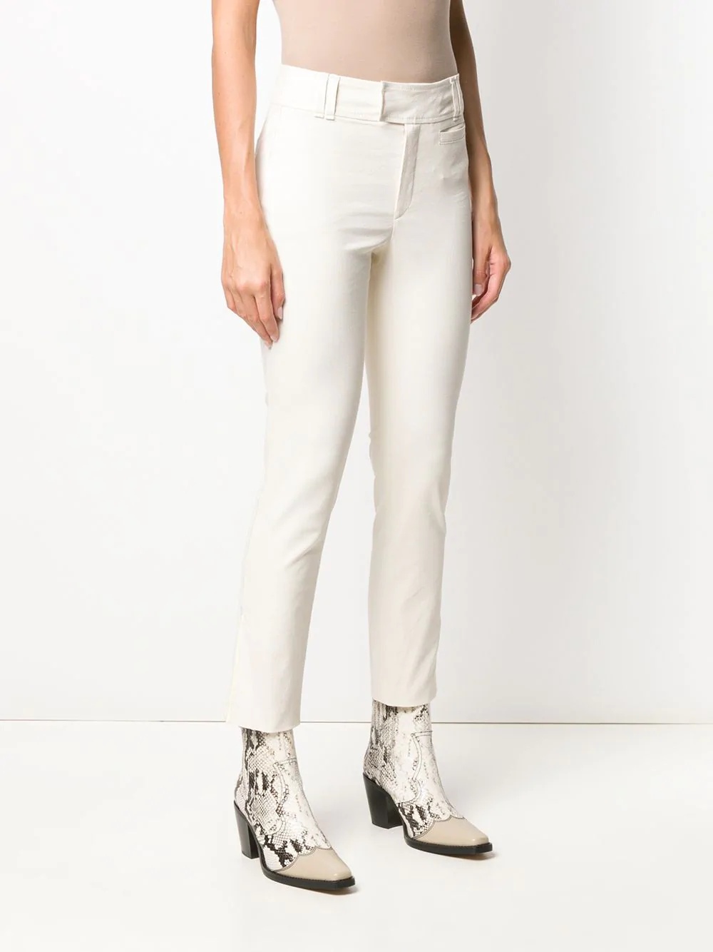 high-rise skinny trousers - 3