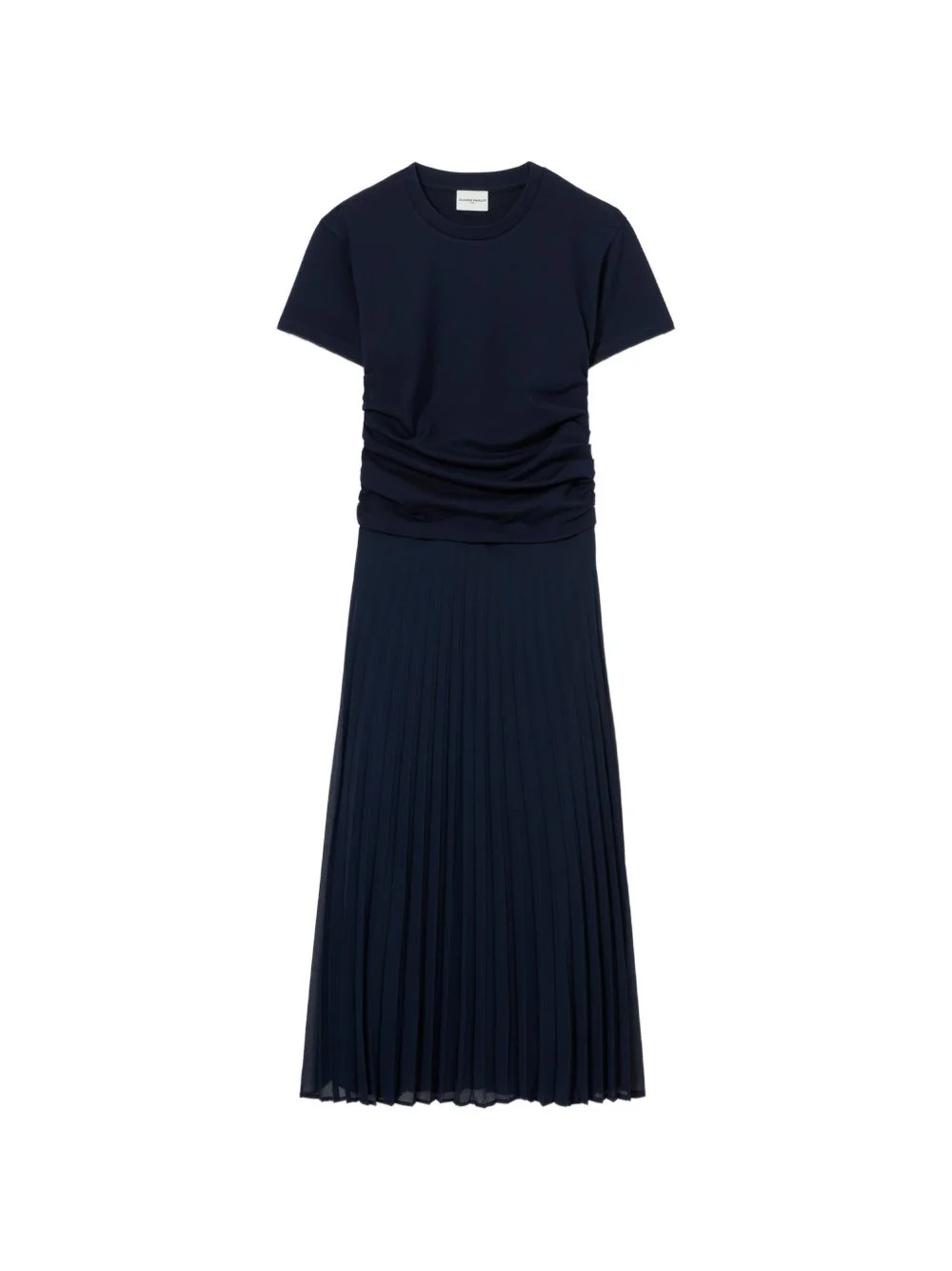 Trompe-l'œil midi dress - 1