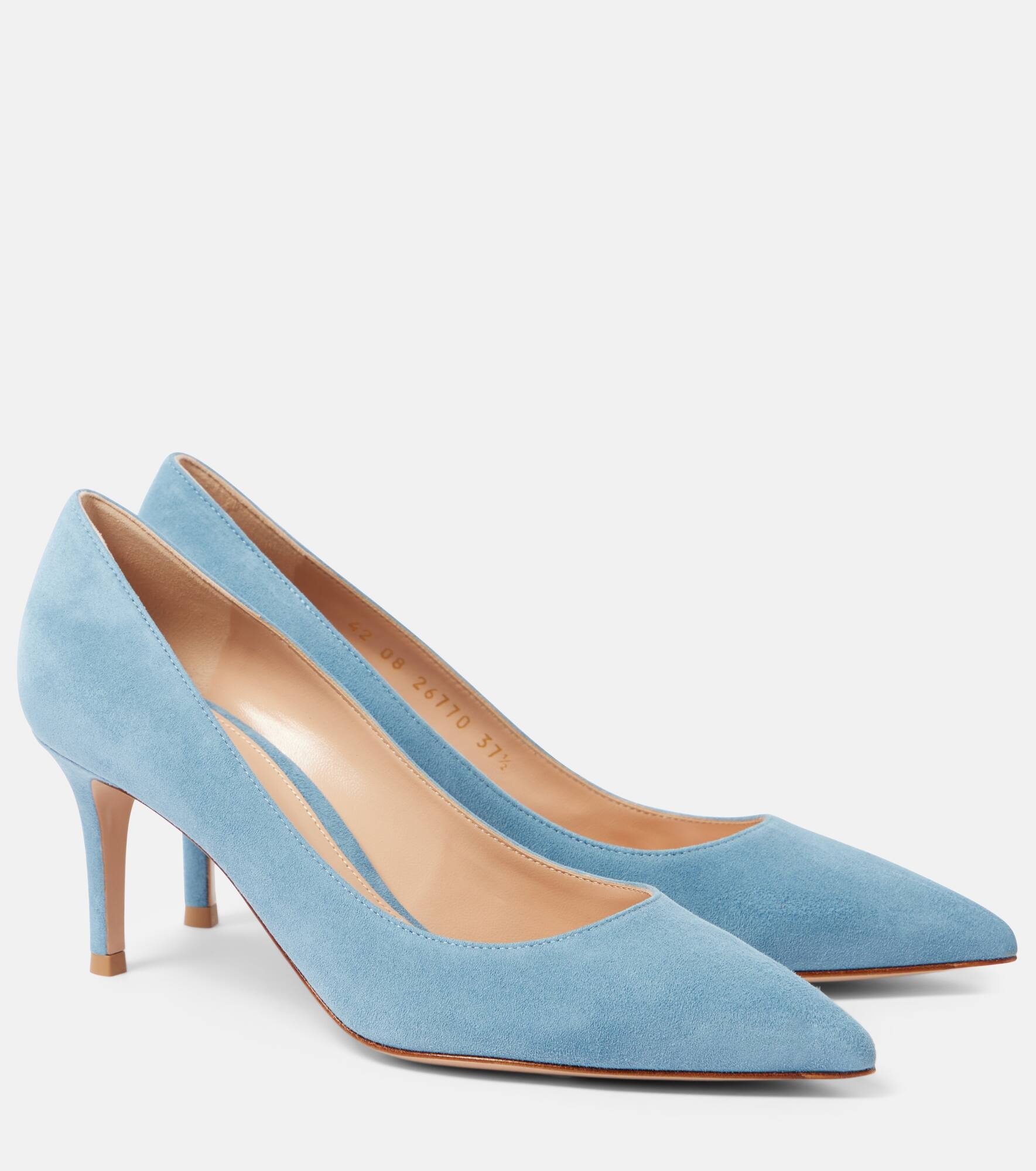 Gianvito 70 suede pumps - 1