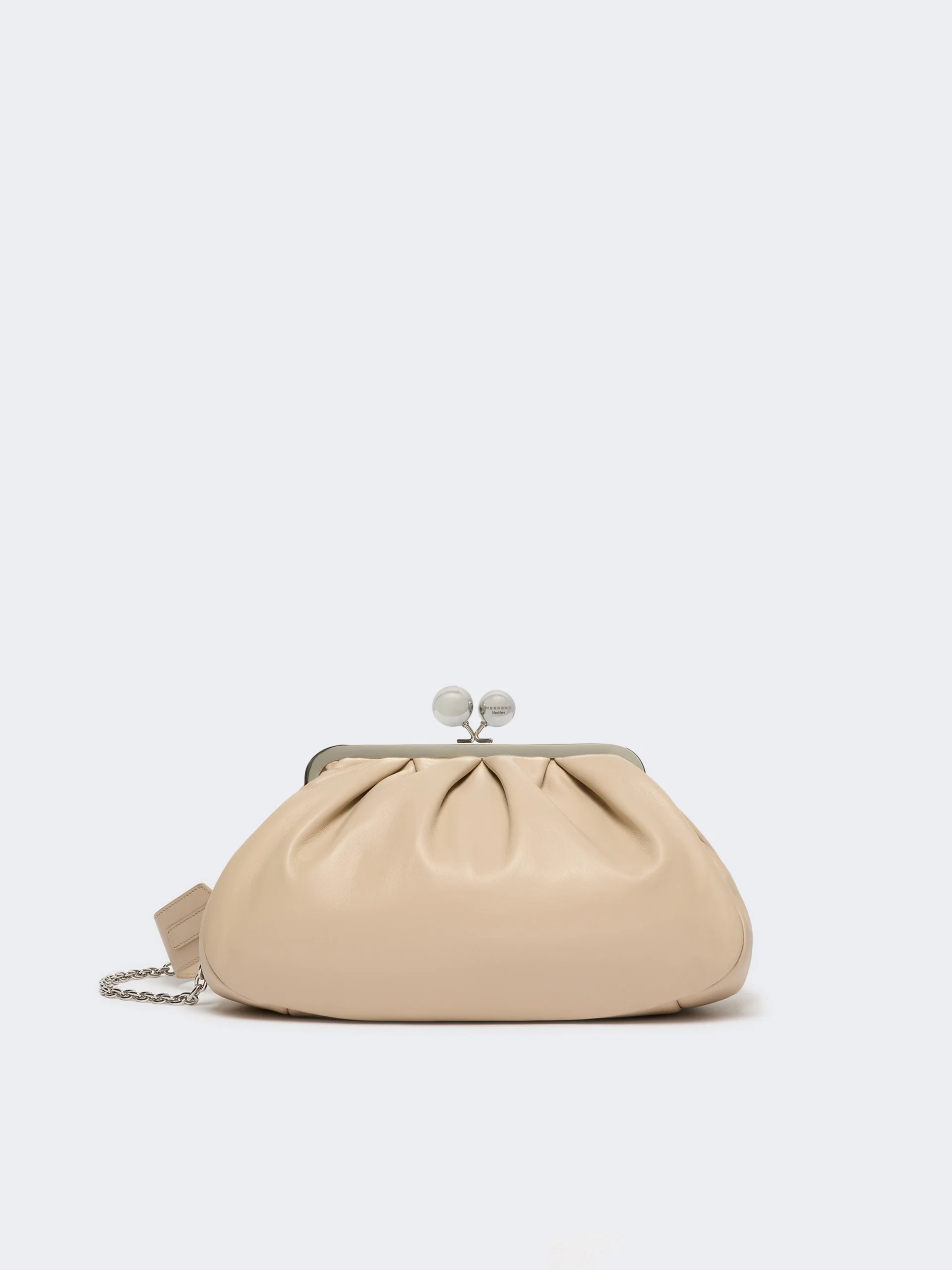 CUBICO Medium sheepskin Pasticcino Bag - NATURAL - 1
