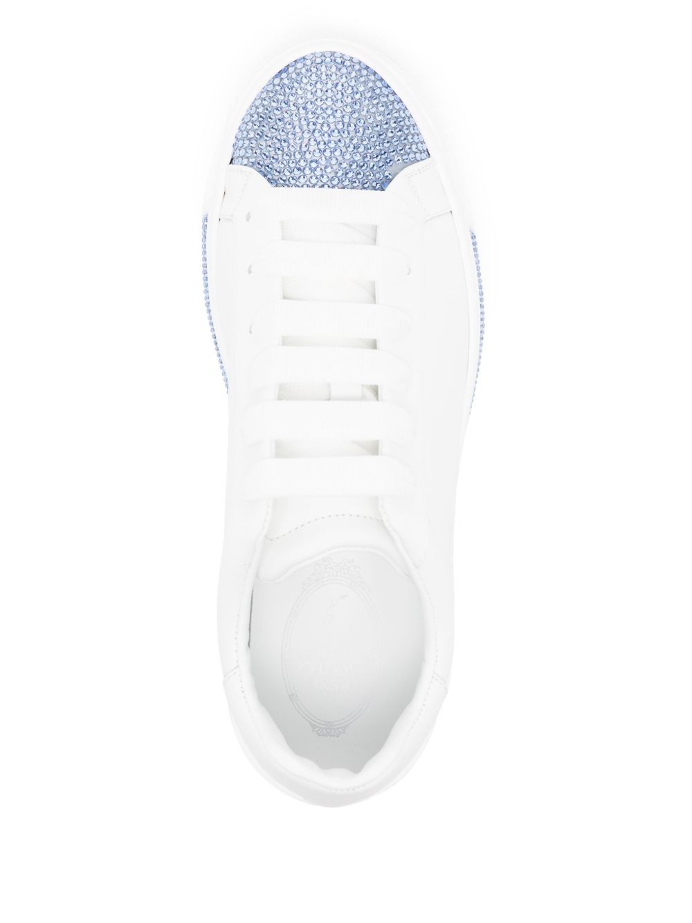 crystal-embellished sneakers - 4