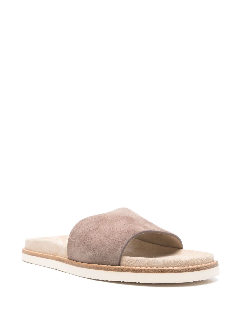 suede slides - 2