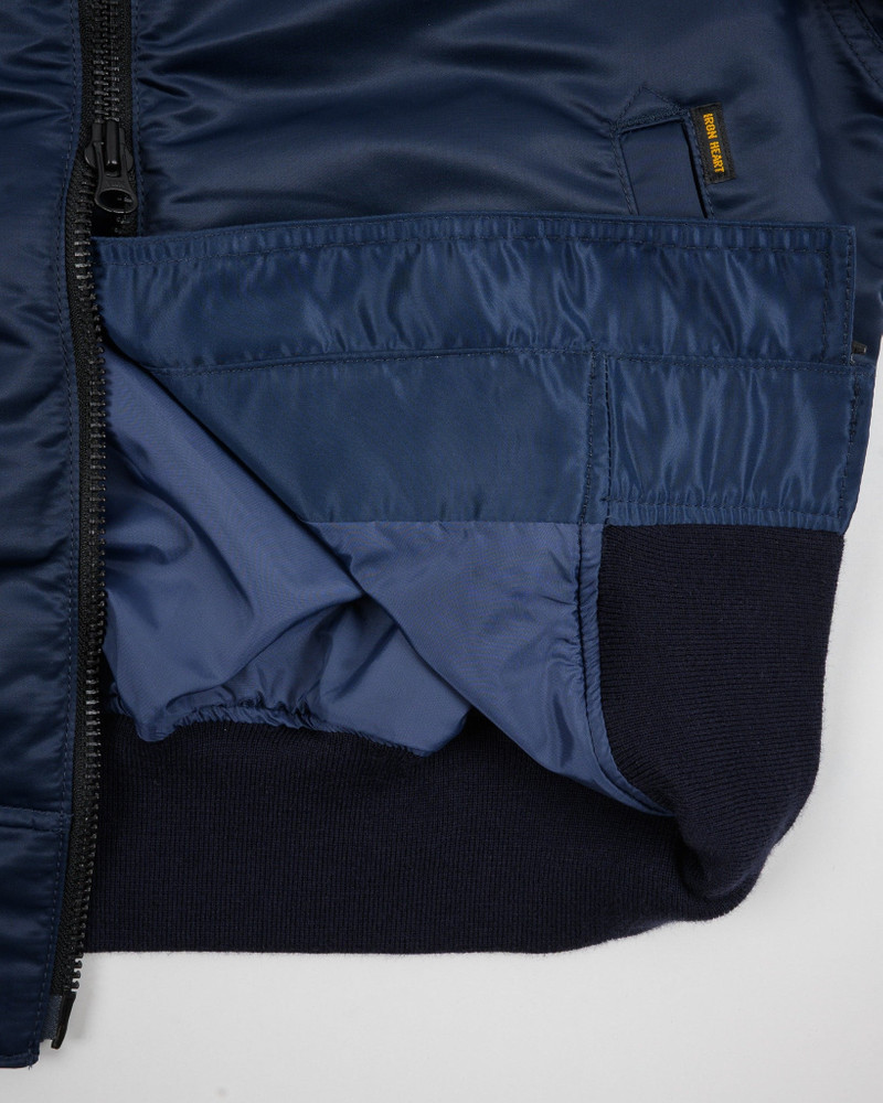 4.8OZ NYLON TYPE L-2B JACKET - NAVY 15