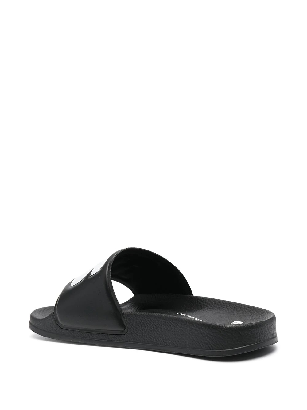 logo-embossed rubber slides - 5