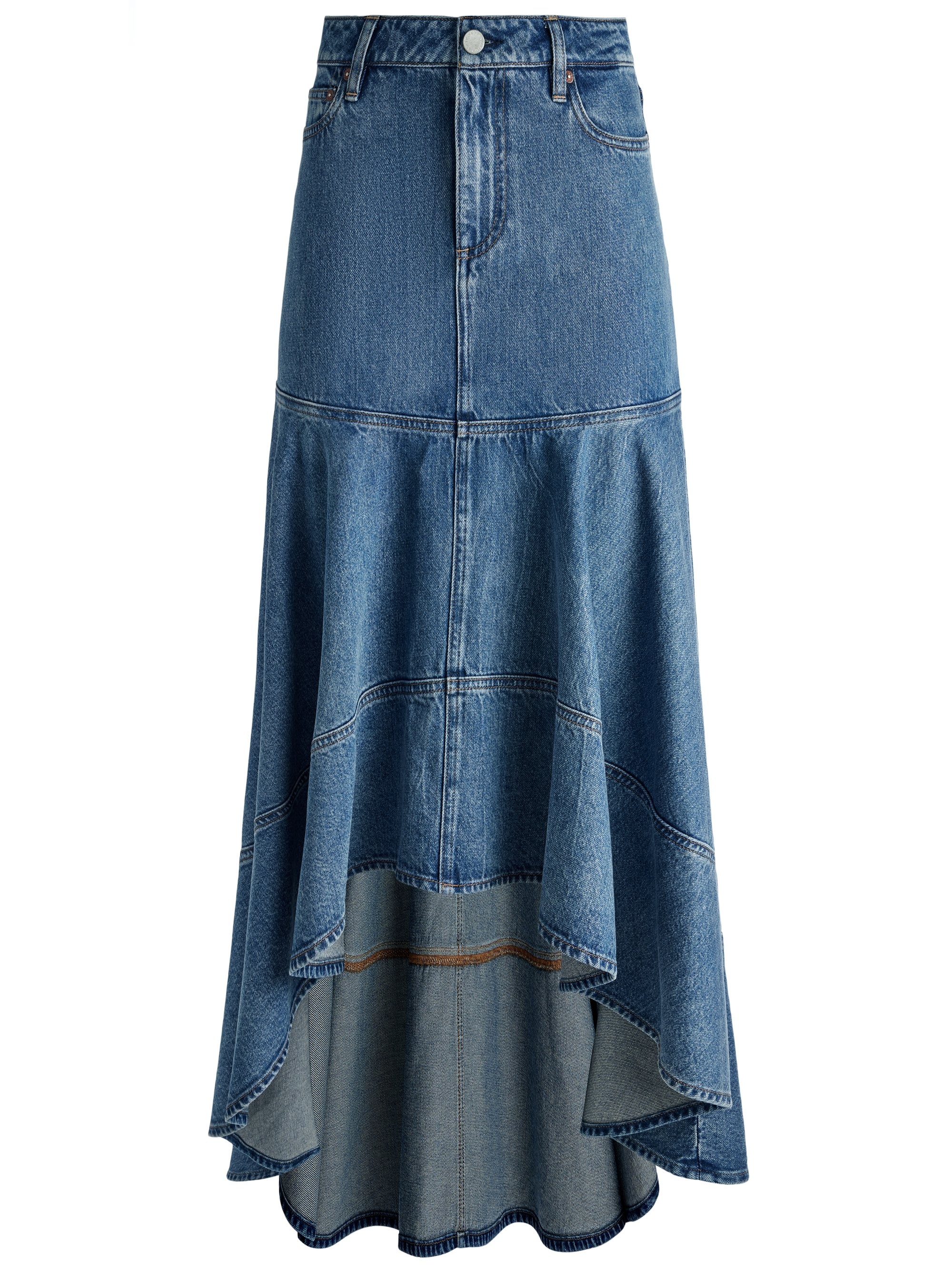 DONELLA HIGH LOW SKIRT - 1