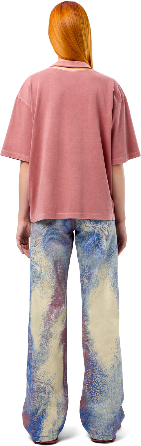 Red Cotton T-shirt - 3