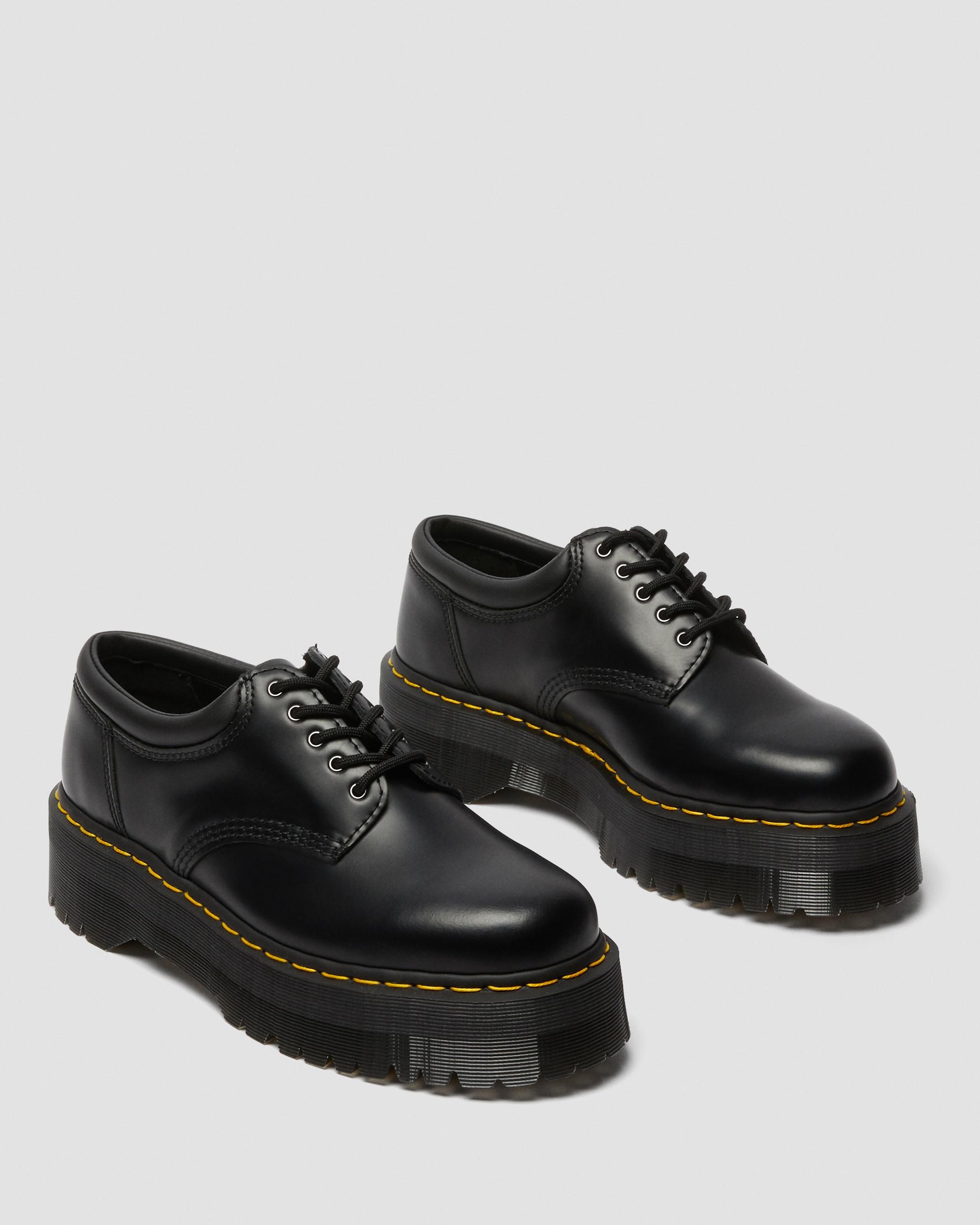 8053 Leather Platform Casual Shoes - 9