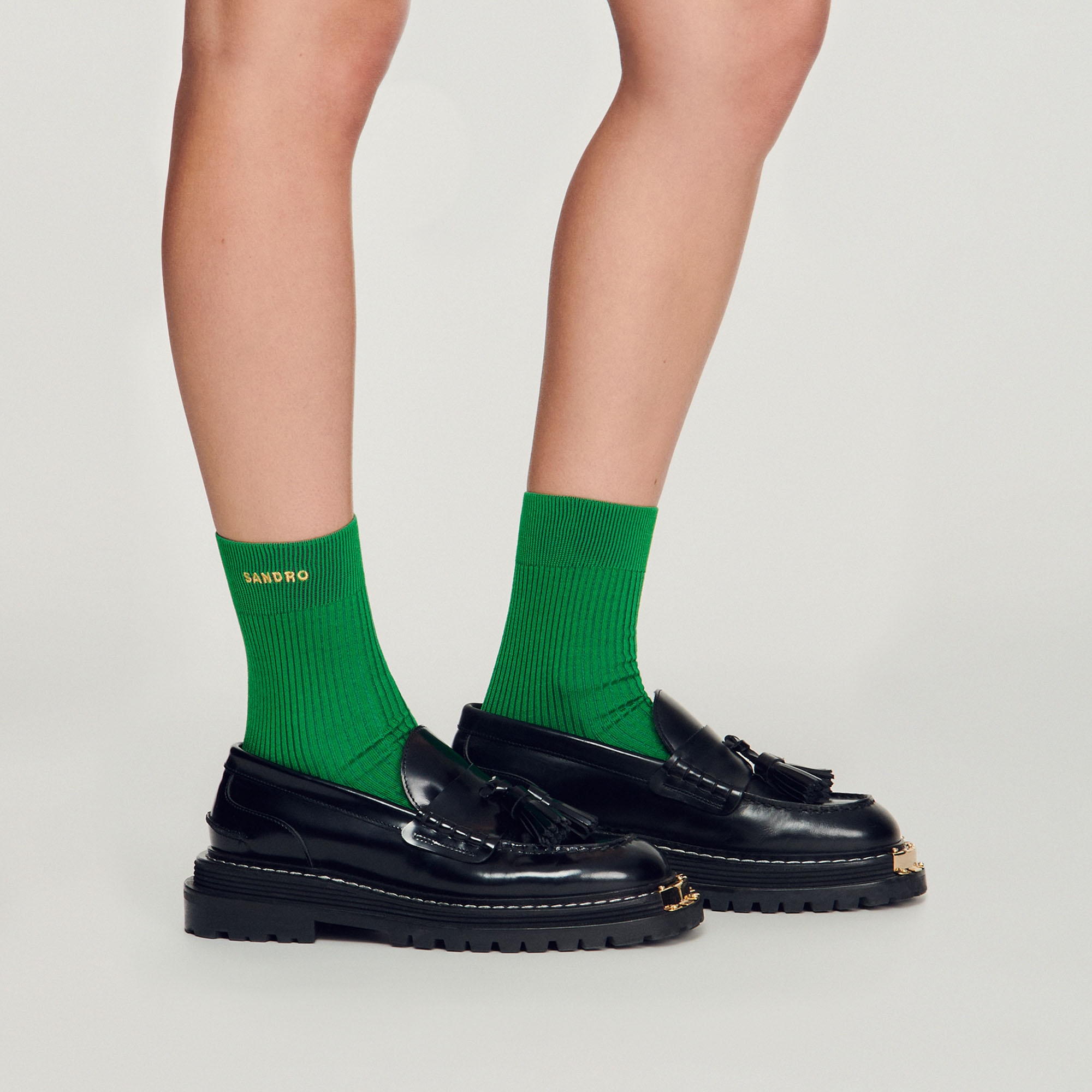 Sandro embroidered socks - 2