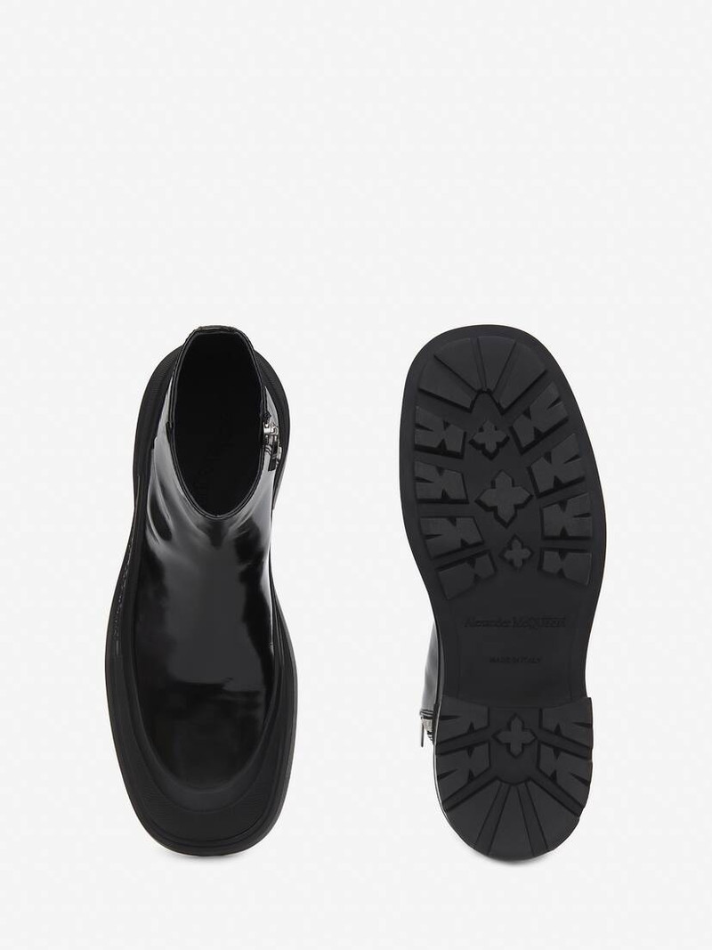 Men's Stack Boot in Black 4