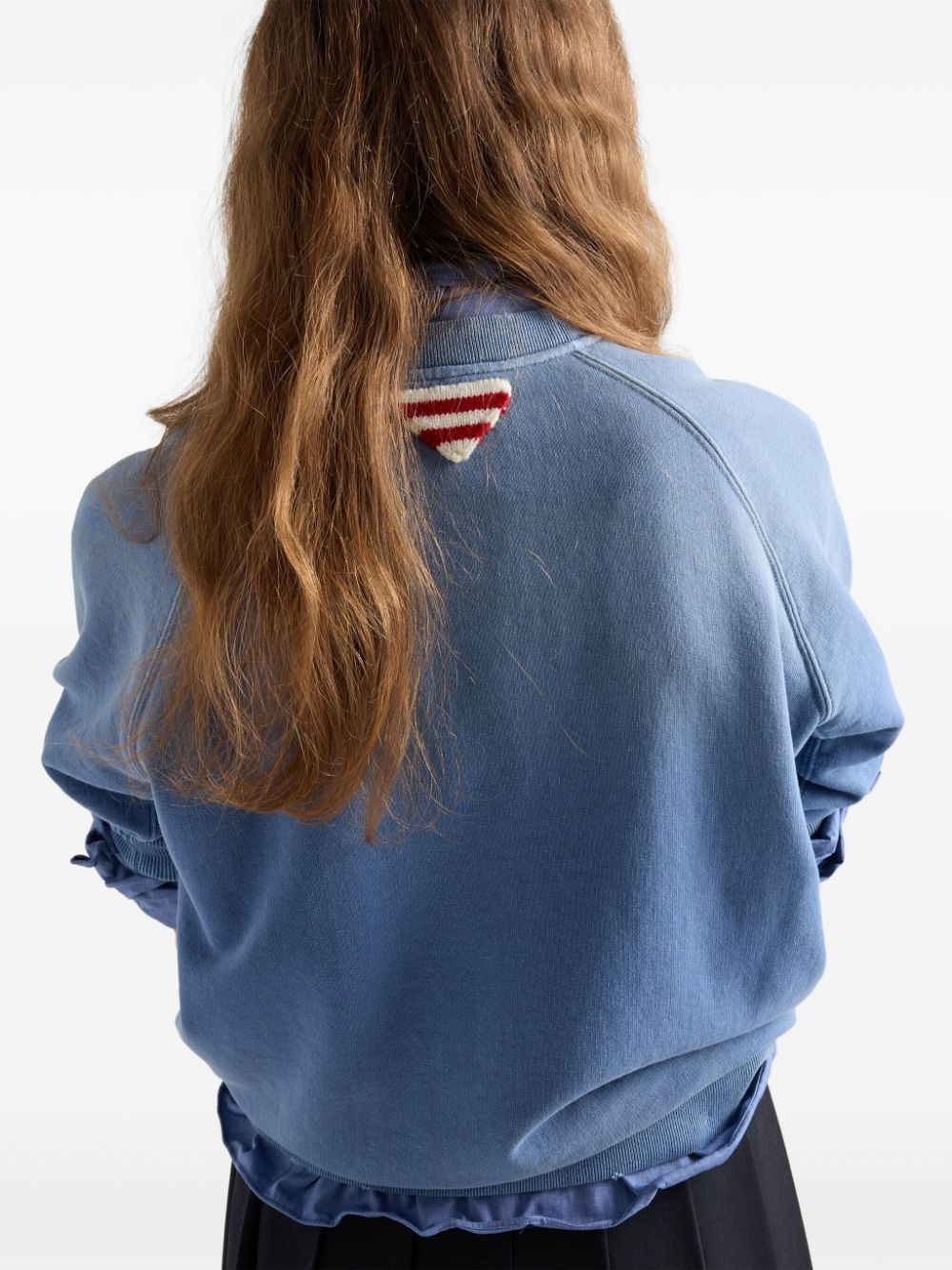 cotton crew-neck sweatshirt - 4