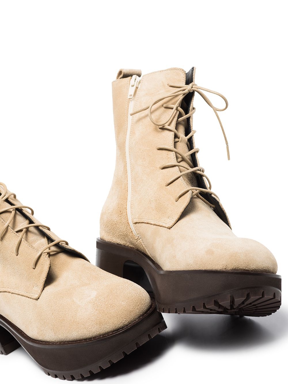Cobain suede flatform boots - 4
