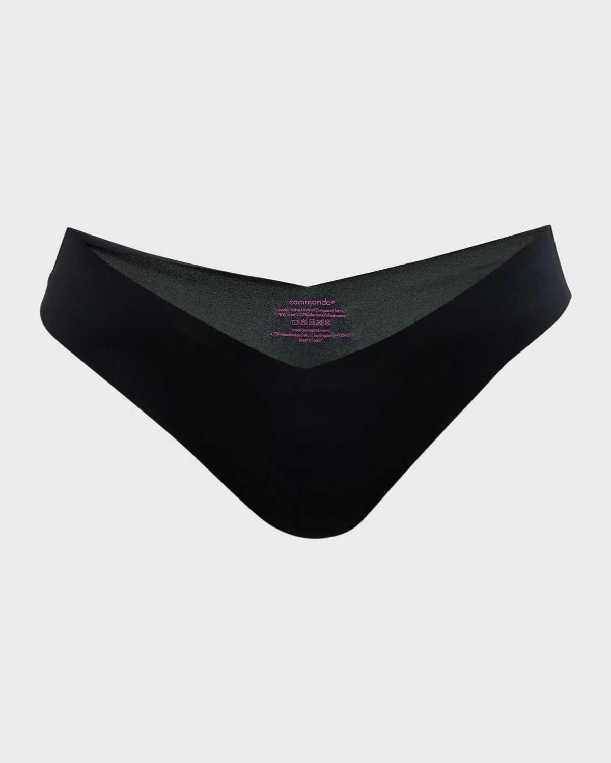 Classic Solid Thong - 1