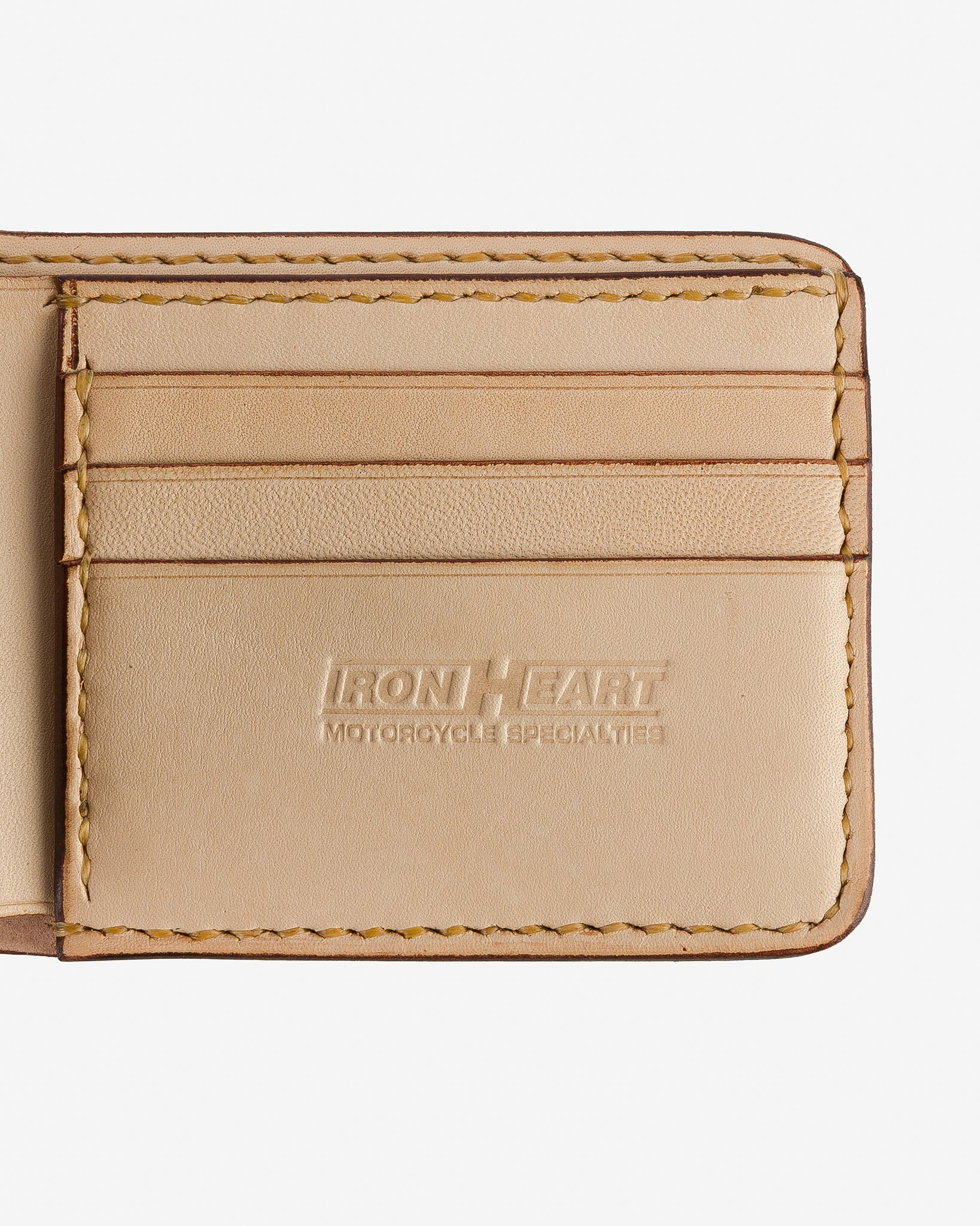 IHG-01-OXB Small Shell Cordovan Wallet - Oxblood - 5