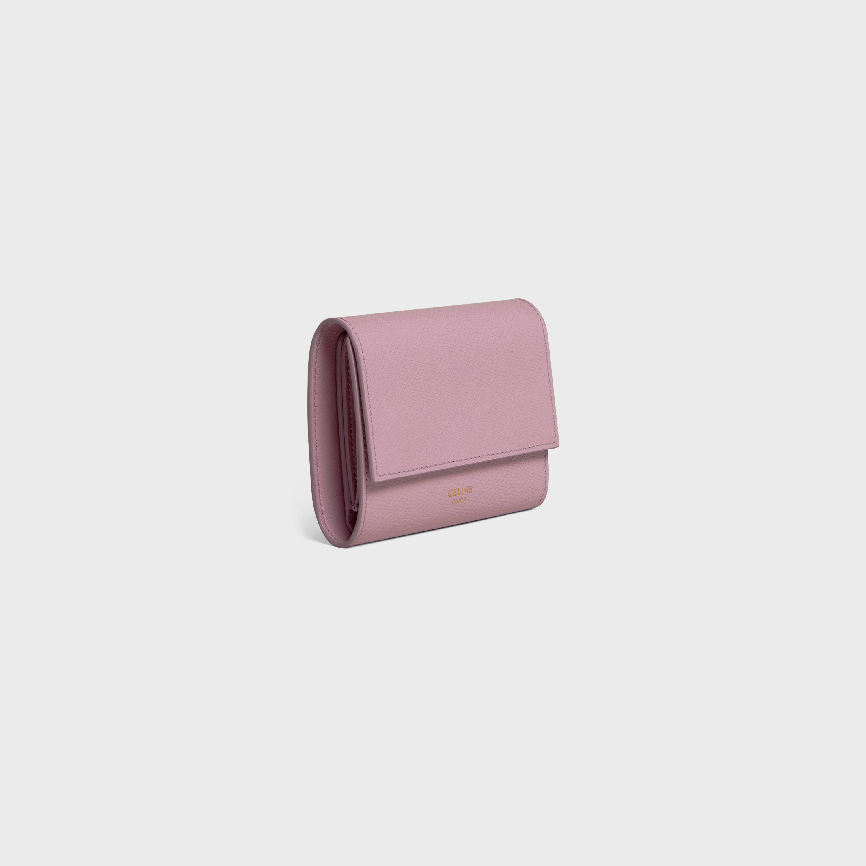 Small trifold wallet in Grained calfskin - 2