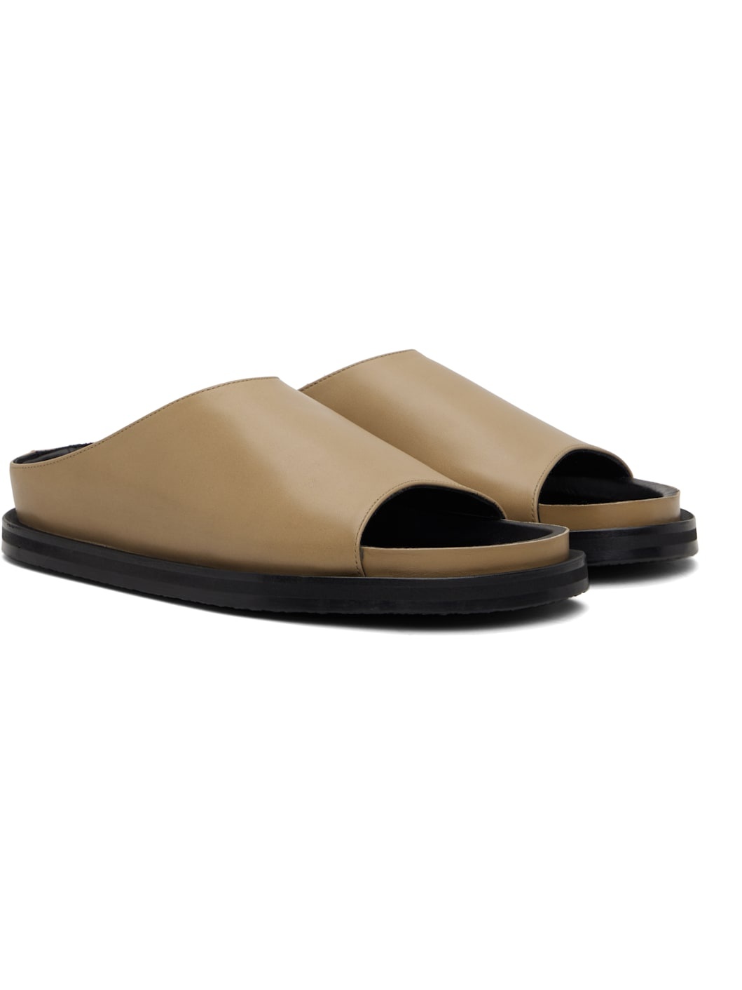 Taupe Spring Sandals - 4
