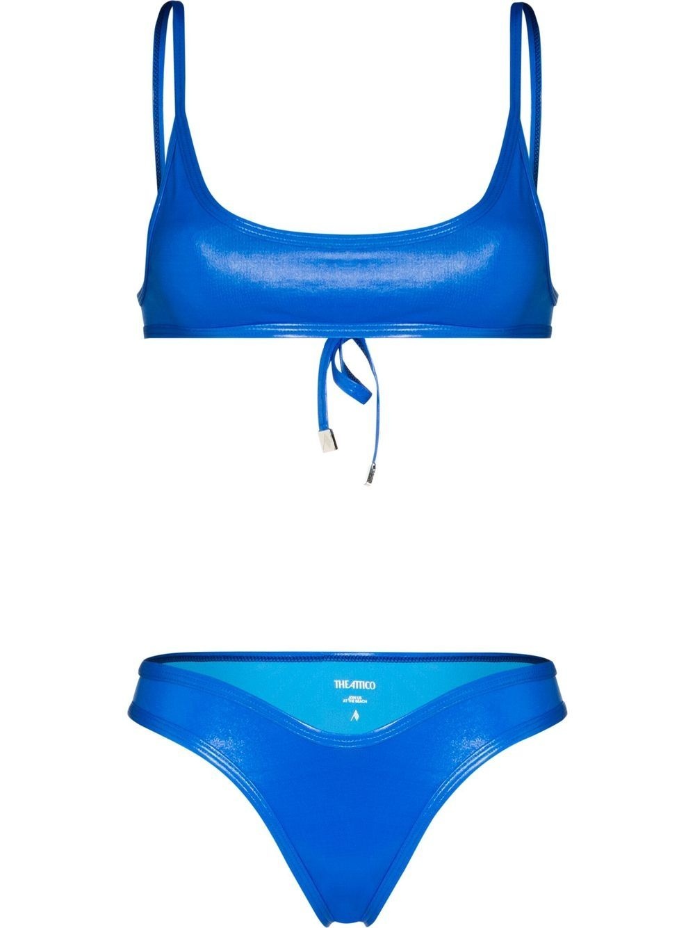 high-shine bikini set - 1