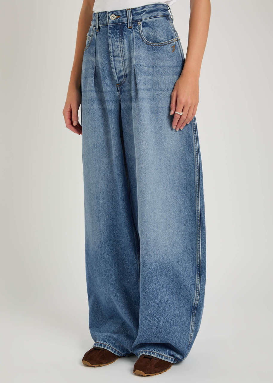 Jacquemus La Ovalo De-nîmes Wide Barrel-leg Jeans - 2