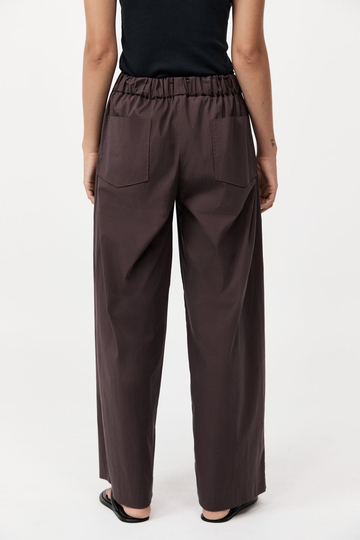 Relaxed Pants - Chocolate Plum - 4